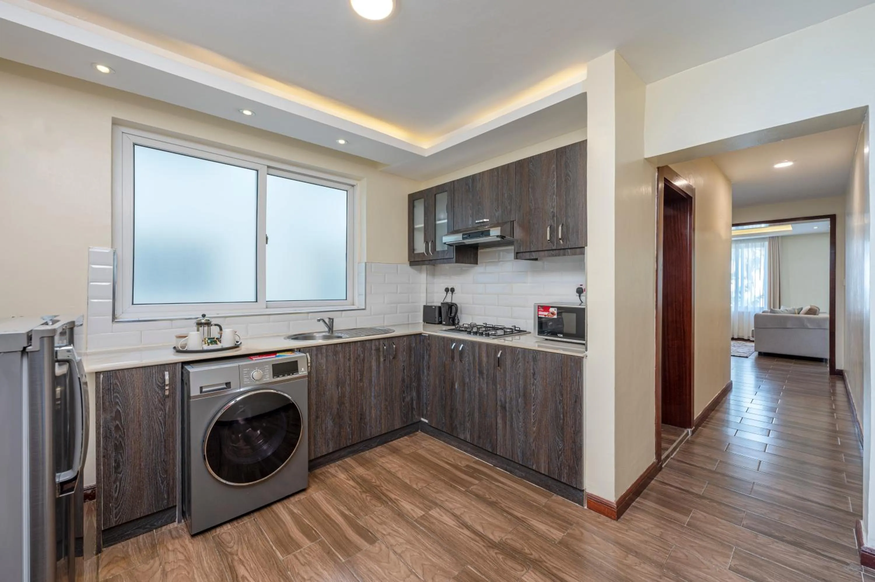 Kitchen or kitchenette in Roma Court Serviced Apartments