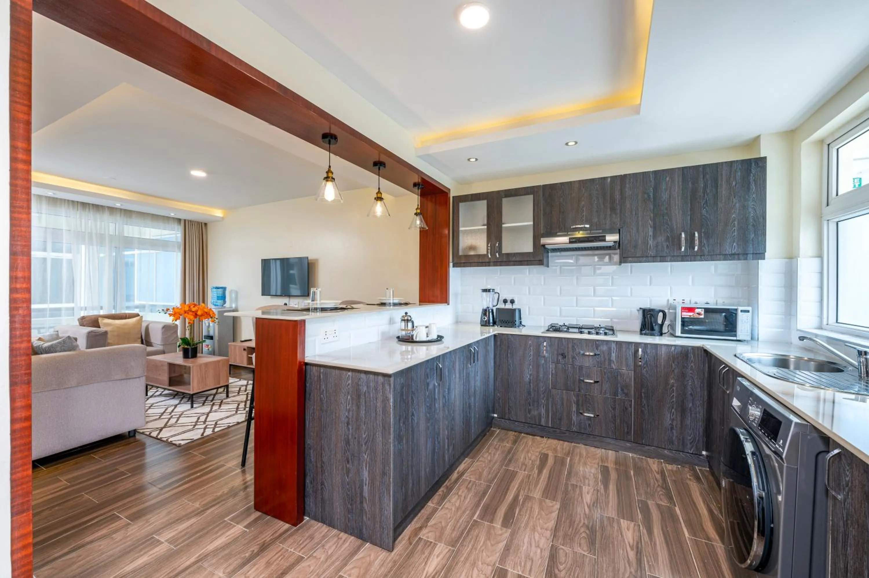 Kitchen or kitchenette in Roma Court Serviced Apartments