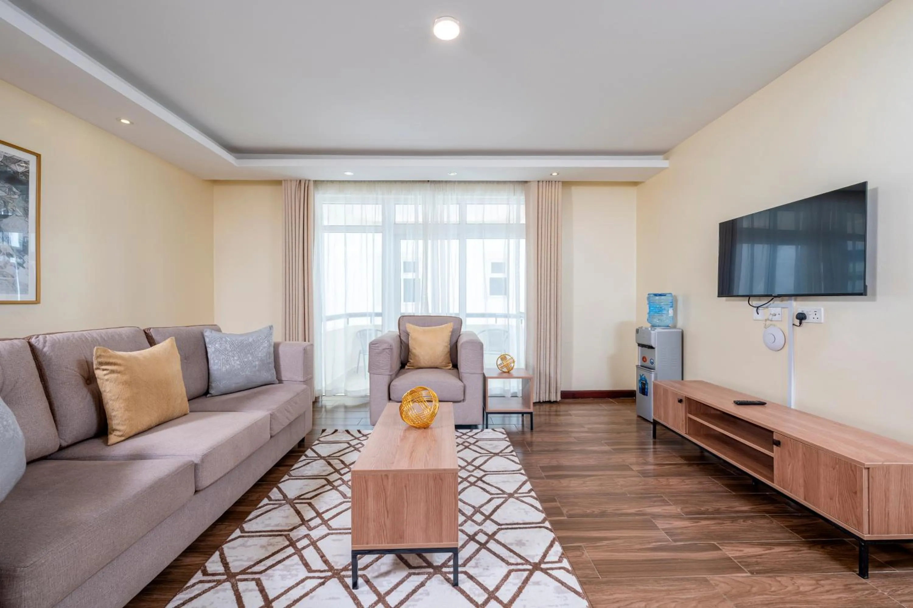 Living room in Roma Court Serviced Apartments