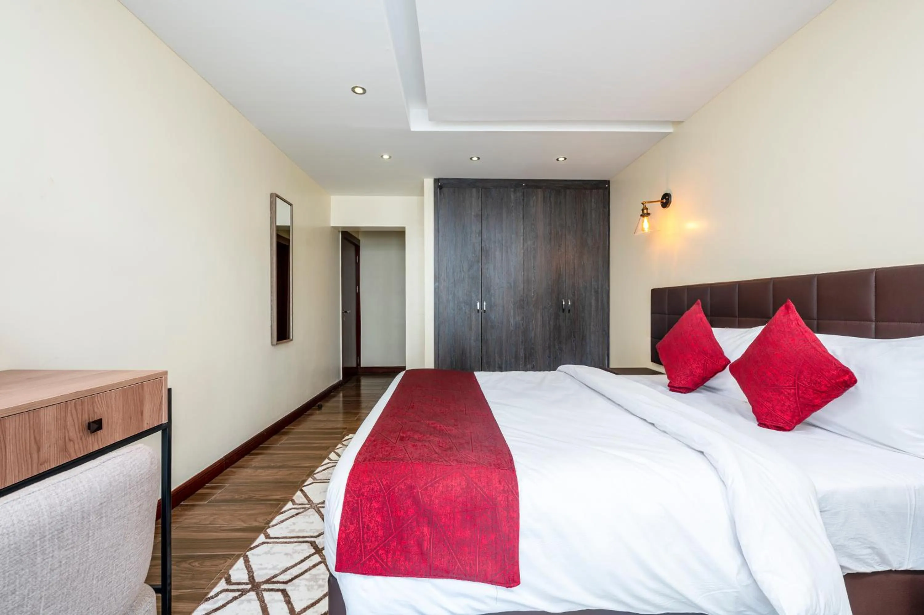 Bed in Roma Court Serviced Apartments