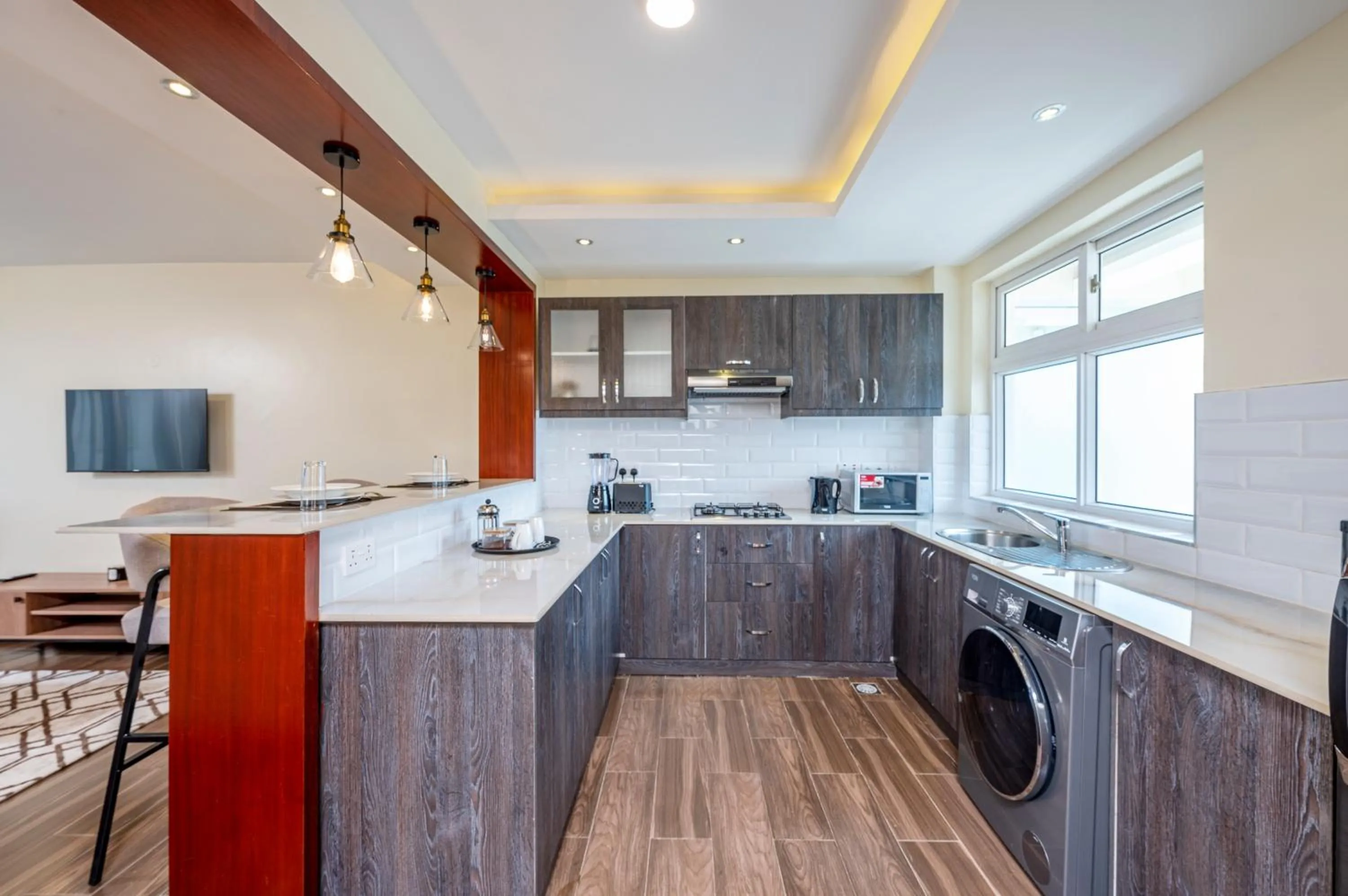 Kitchen or kitchenette in Roma Court Serviced Apartments