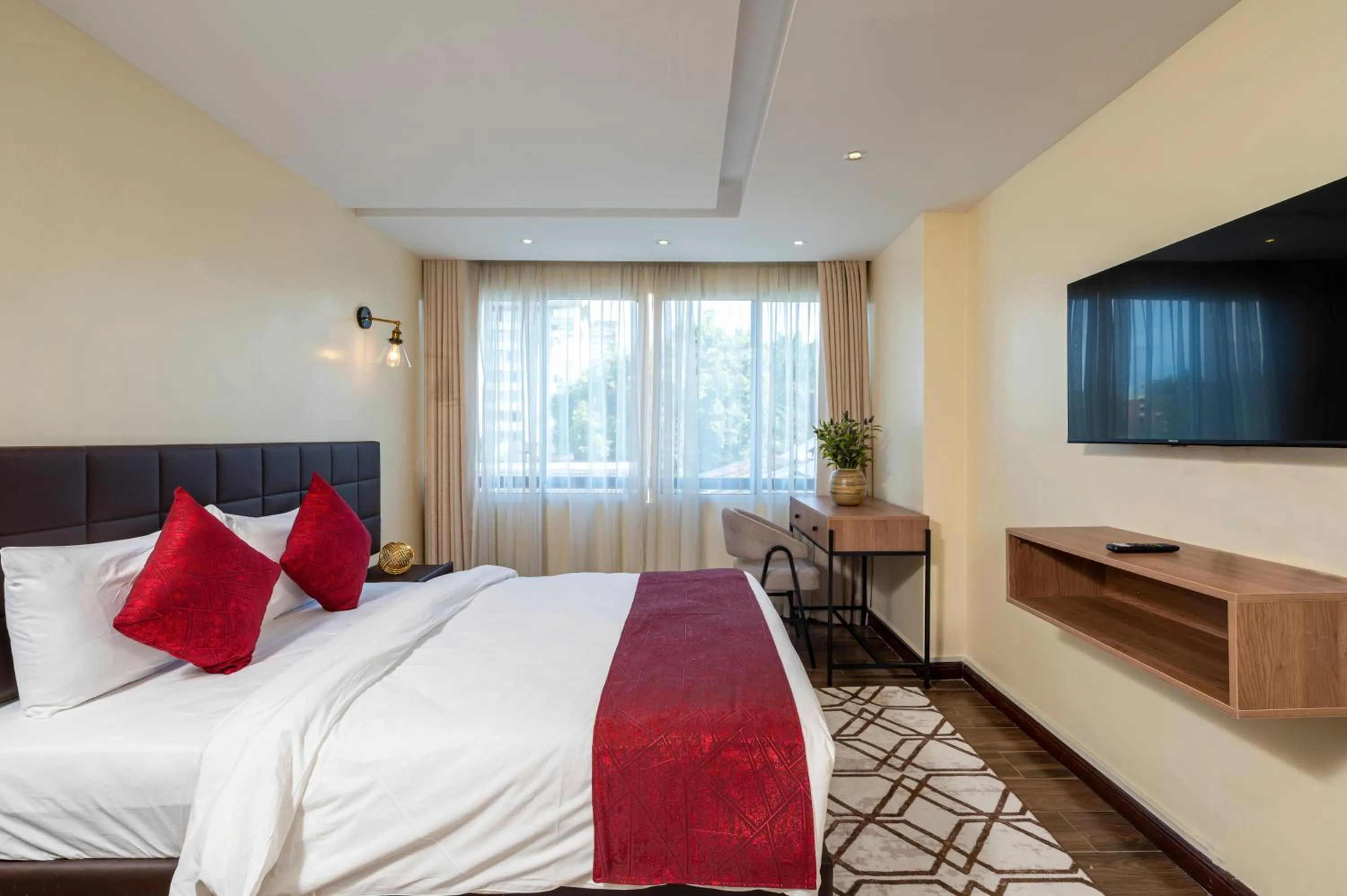 Bed in Roma Court Serviced Apartments