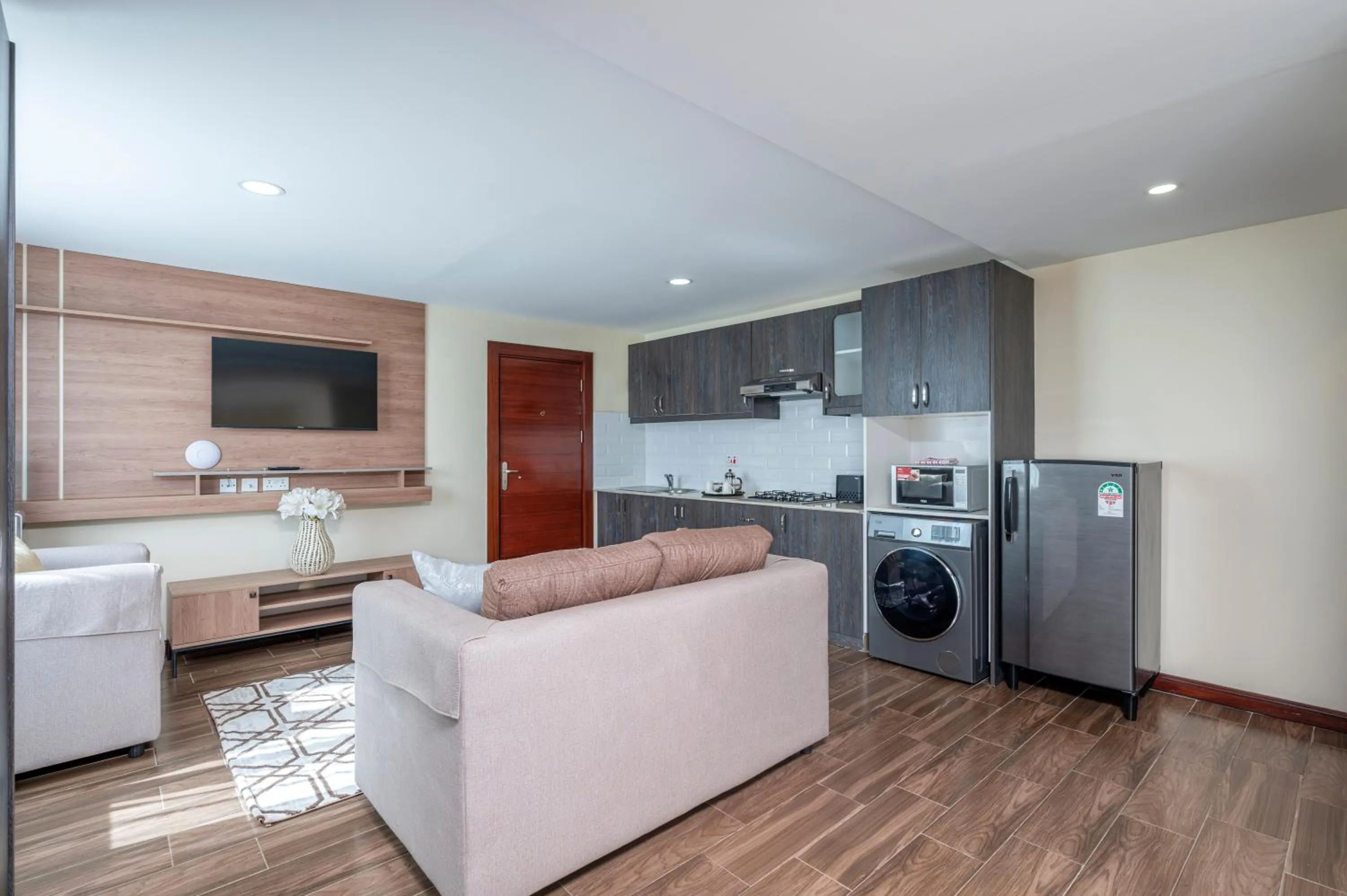 Living room in Roma Court Serviced Apartments