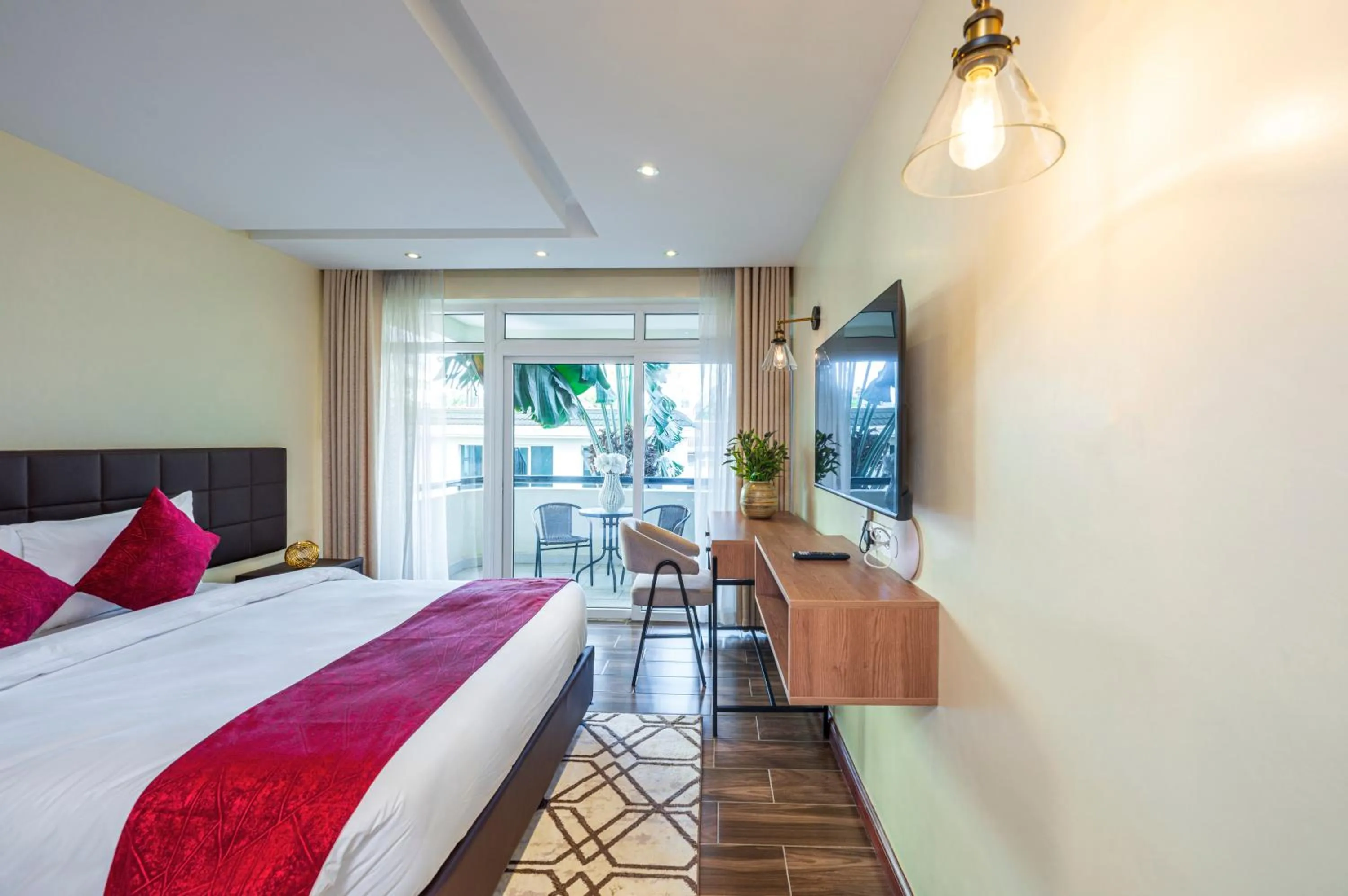 Bedroom, Bed in Roma Court Serviced Apartments