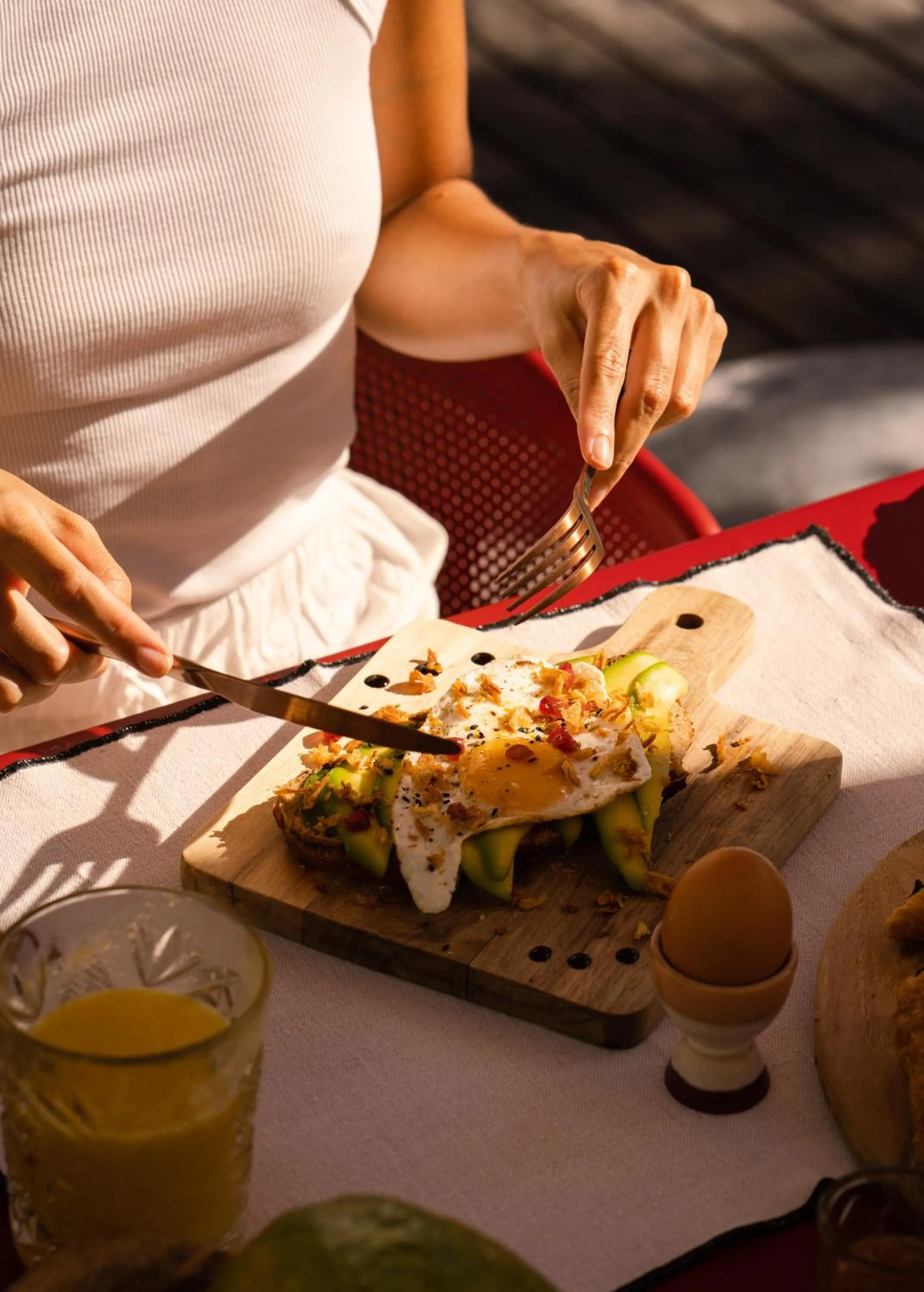 Food and drinks in Le Martin Boutique Hôtel