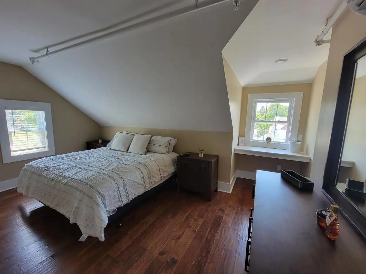 Bed in The Hidden Inn