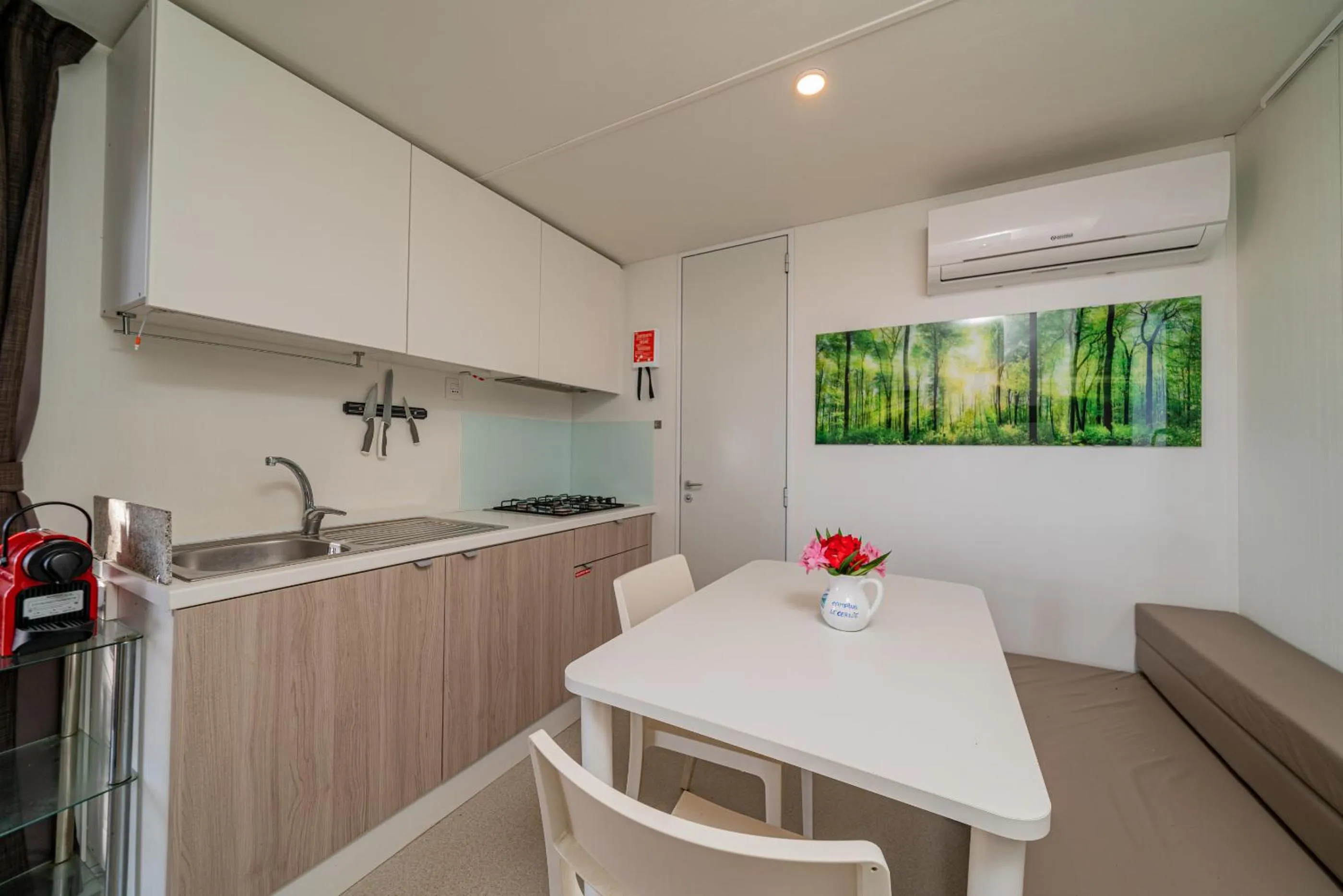 Kitchen or kitchenette in Camping&Village Le Cernie