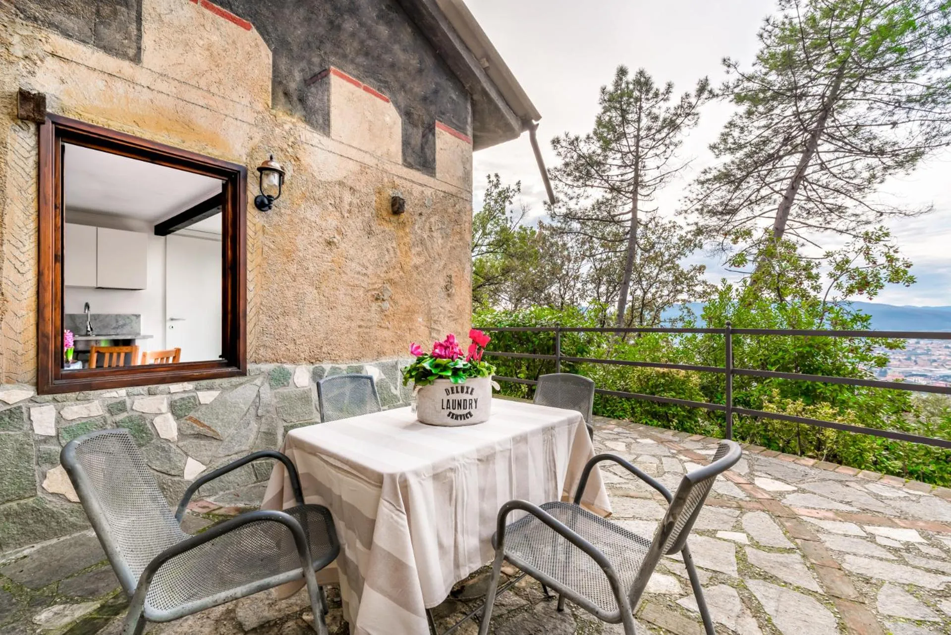 Balcony/Terrace in Ippotur Medieval Resort
