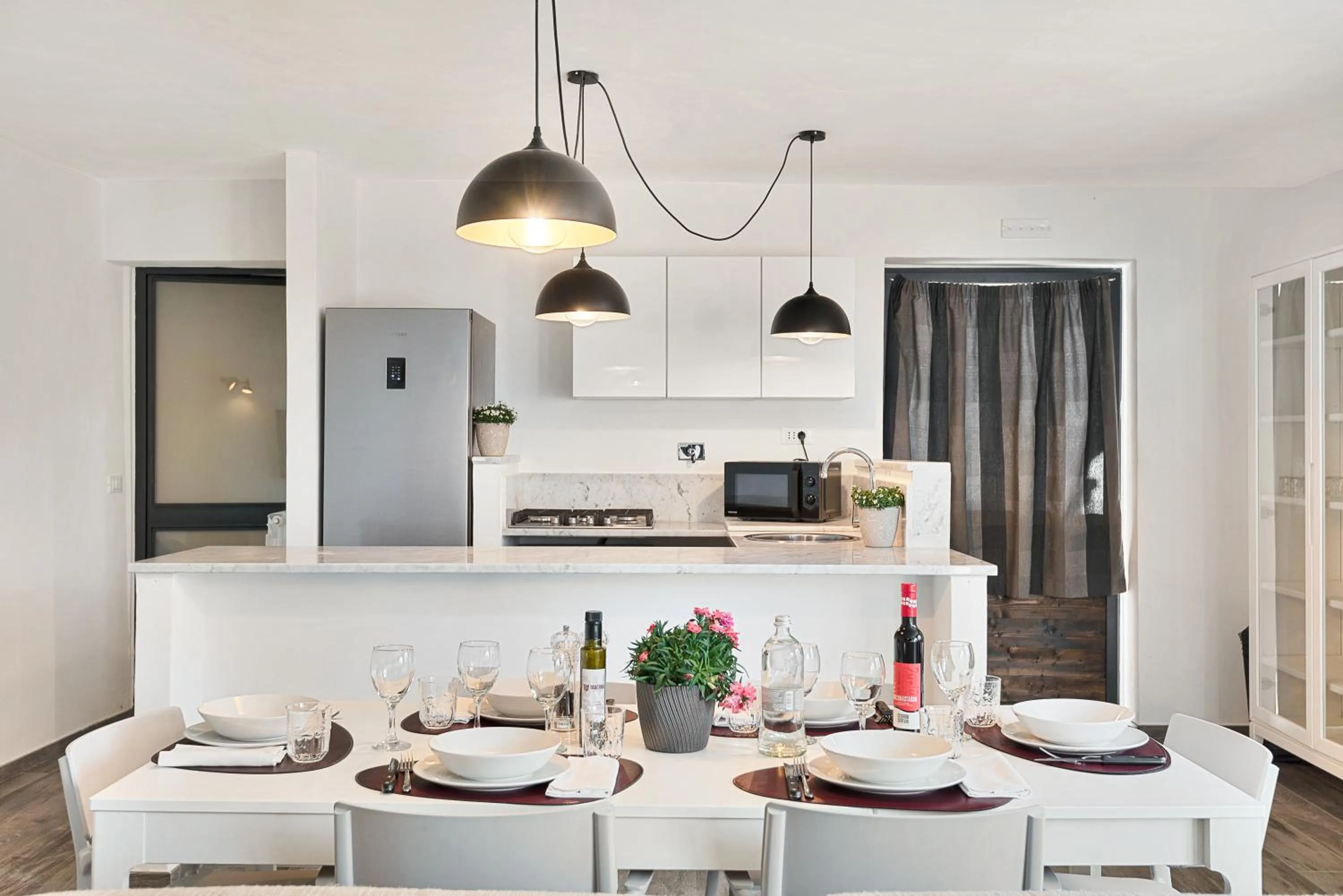 Kitchen or kitchenette in Ippotur Medieval Resort