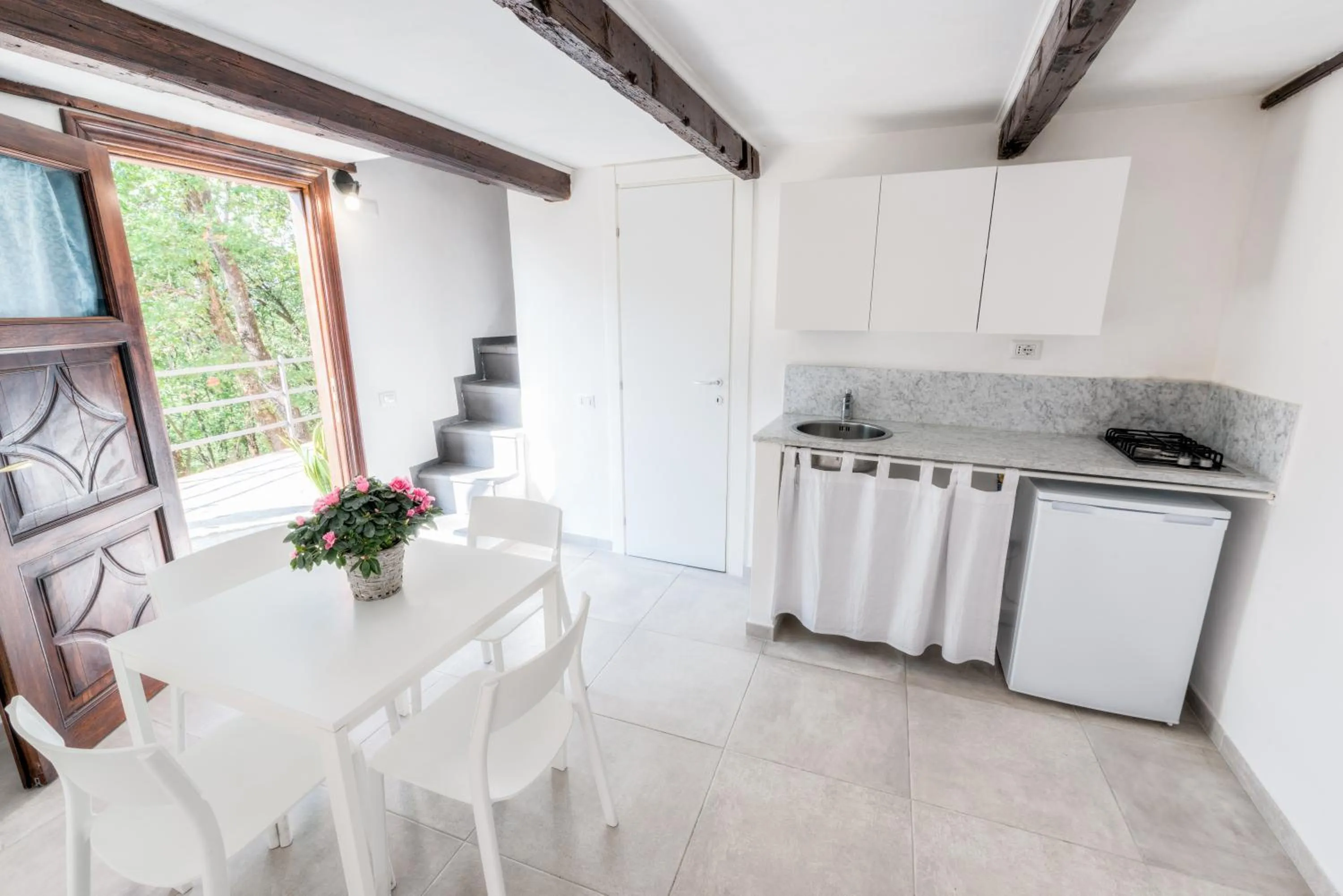 Kitchen or kitchenette in Ippotur Medieval Resort