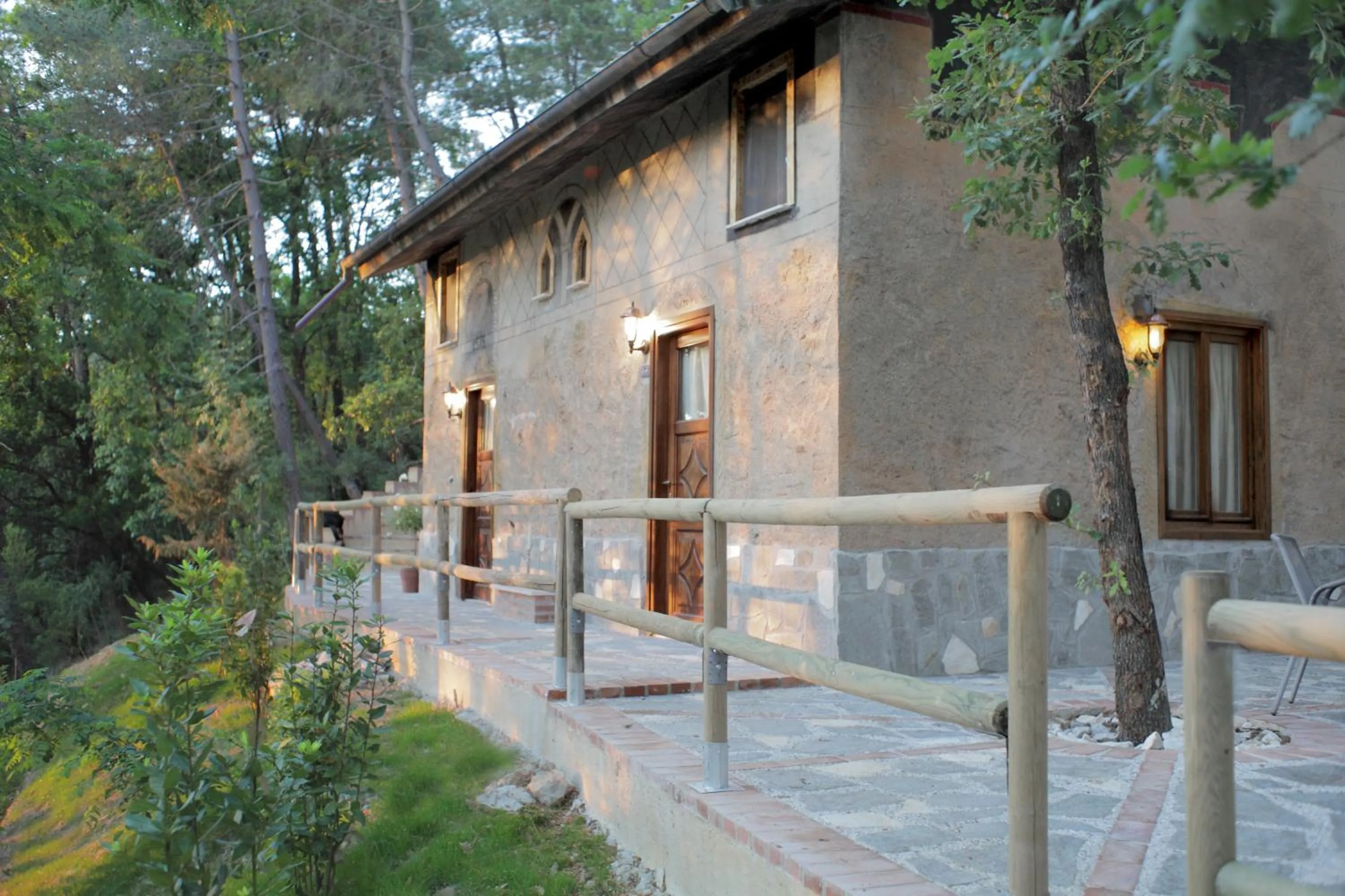 Patio in Ippotur Medieval Resort