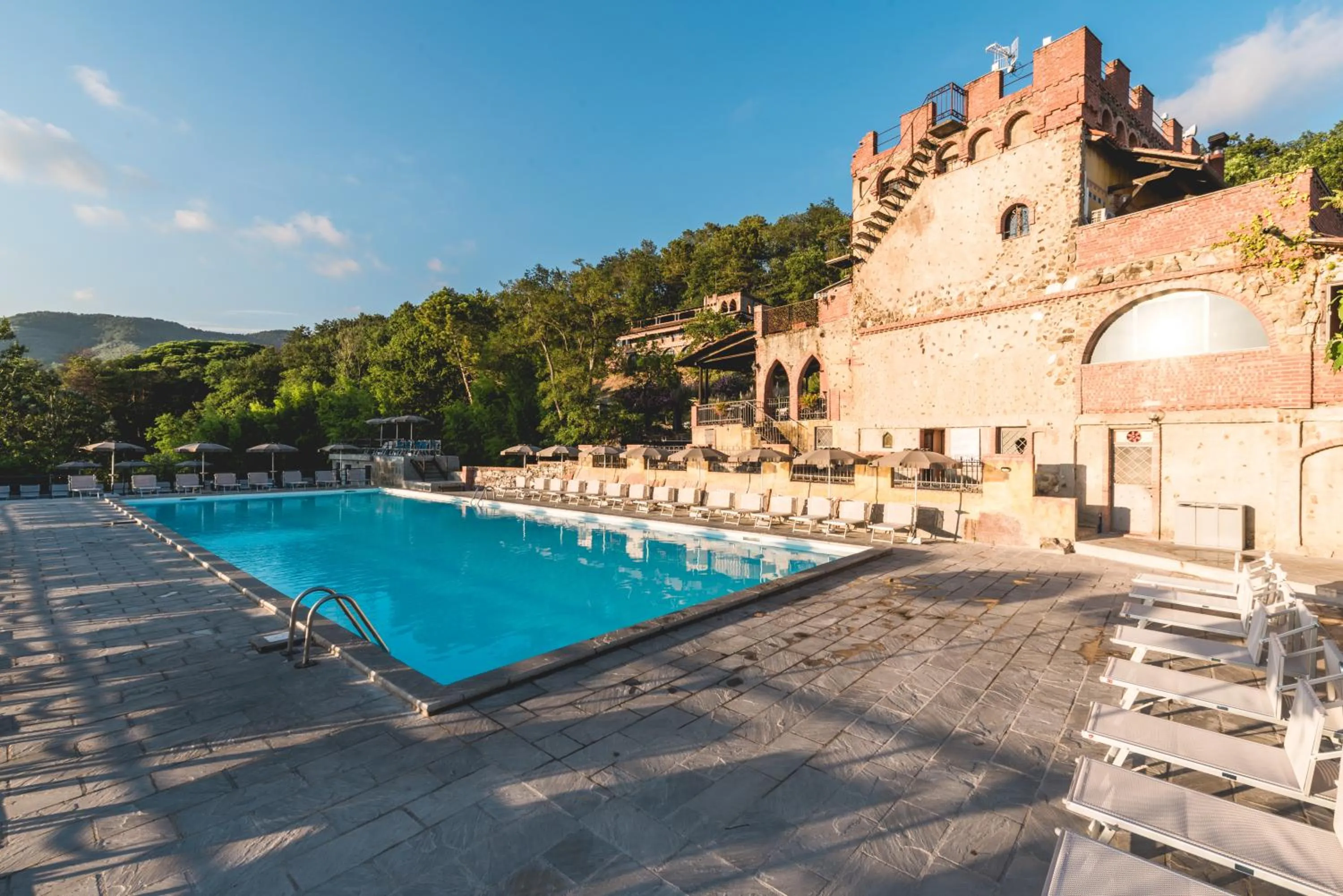 Swimming pool in Ippotur Medieval Resort