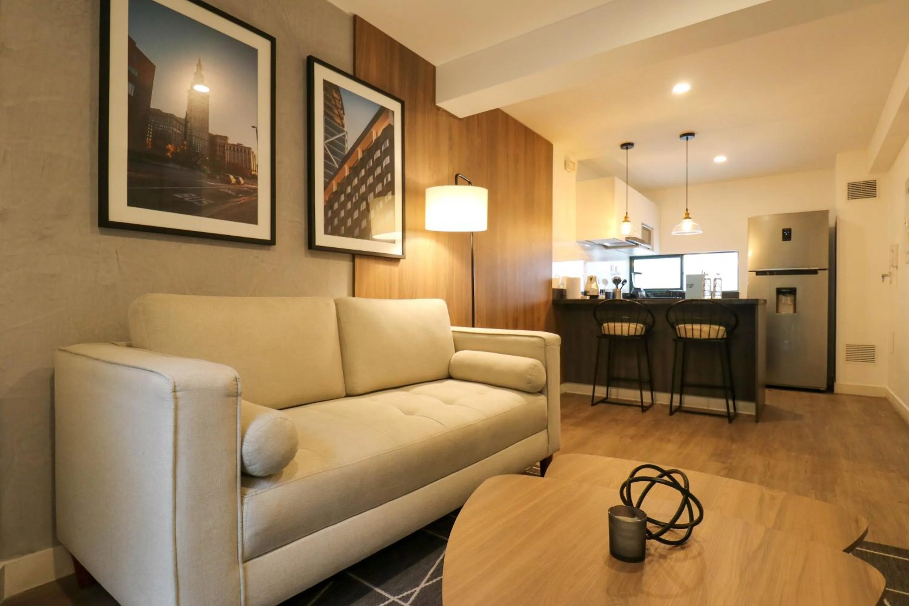 Living room in Monumental by Wynwood House