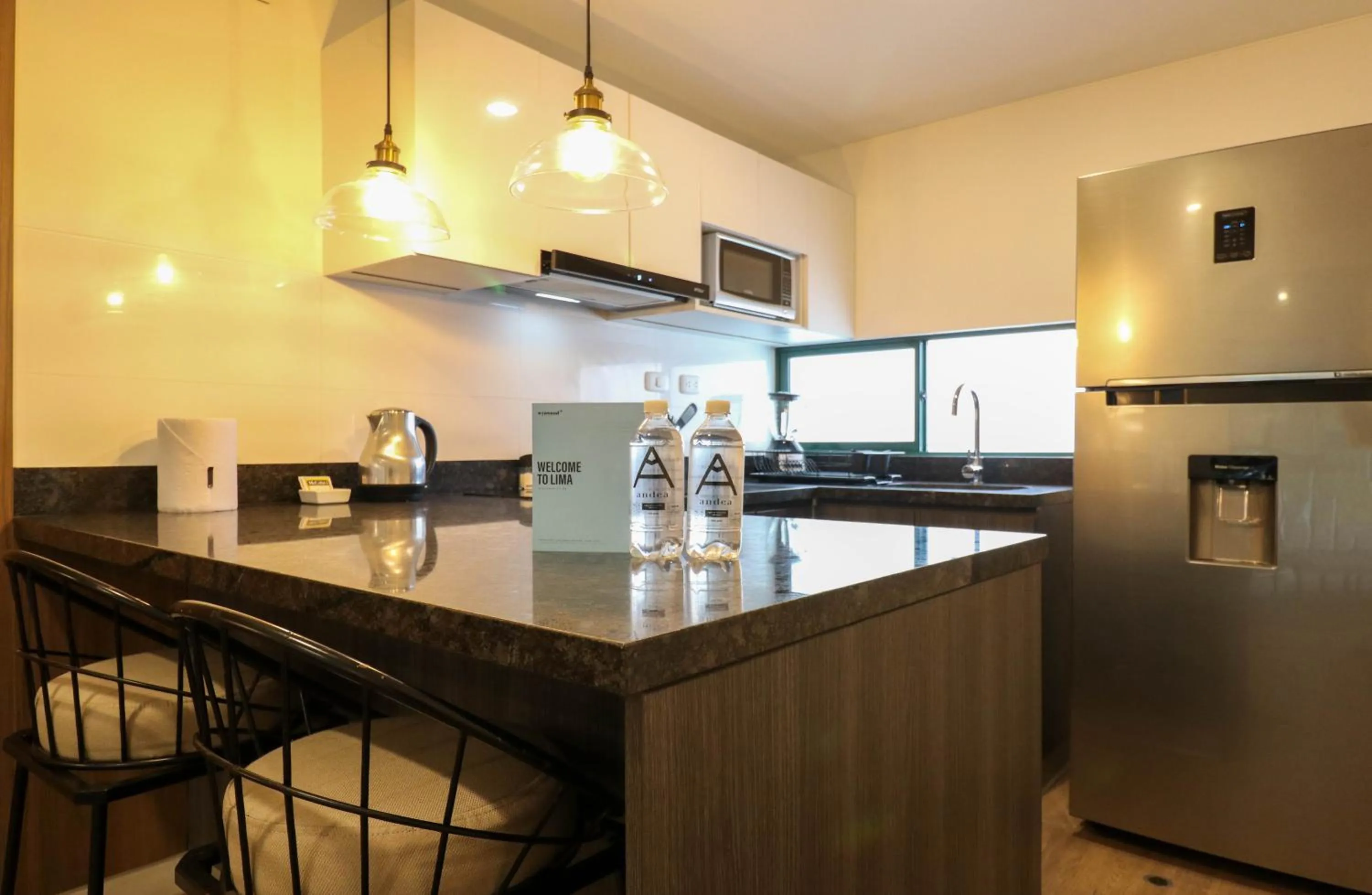 Kitchen or kitchenette in Monumental by Wynwood House