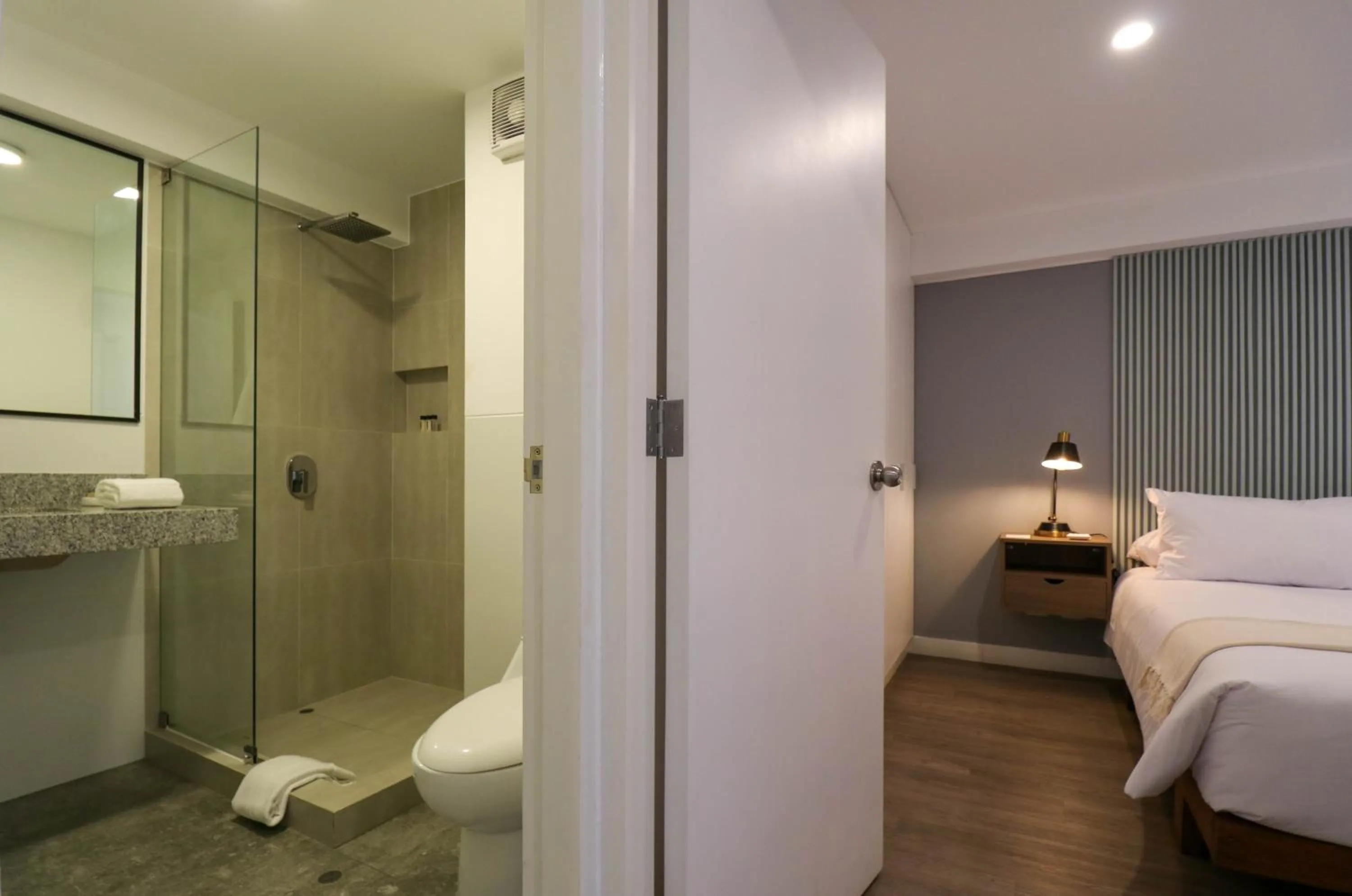 Bathroom in Monumental by Wynwood House