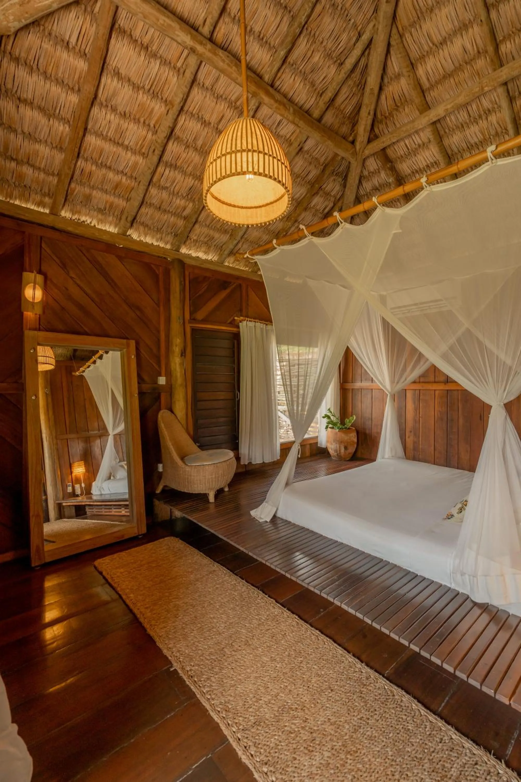 Bed in Villa Mango