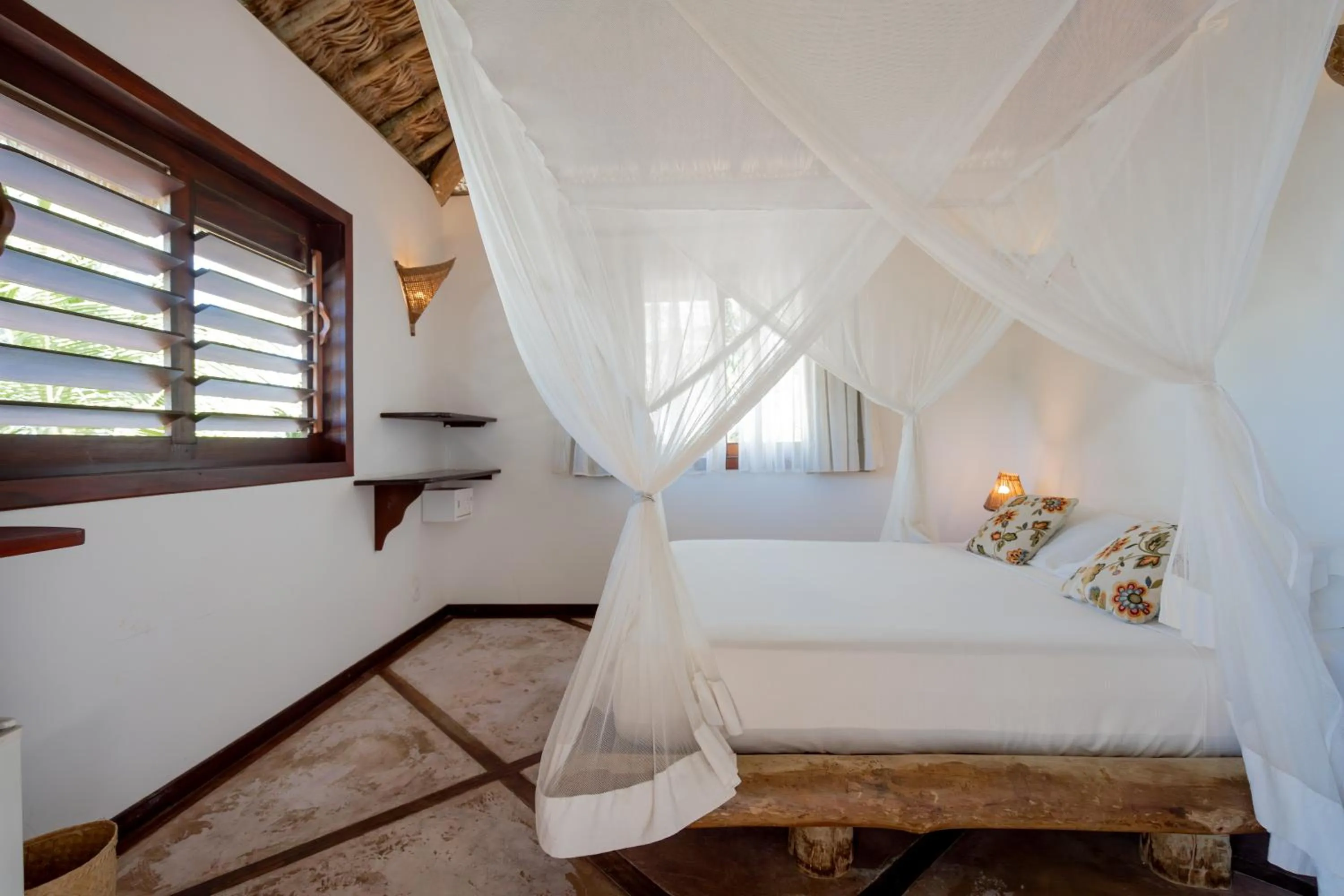 Bedroom, Bed in Villa Mango