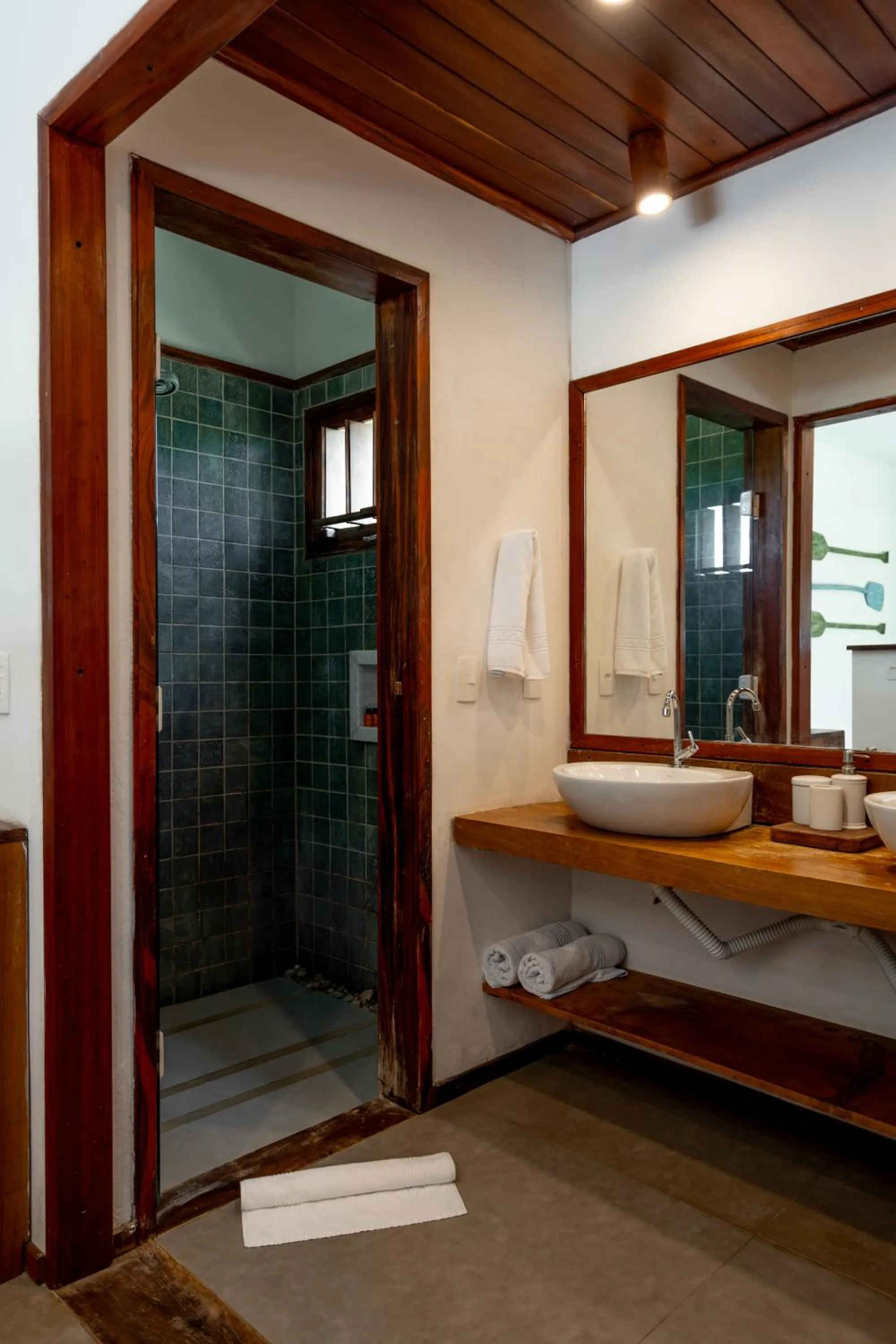 Shower in Villa Mango