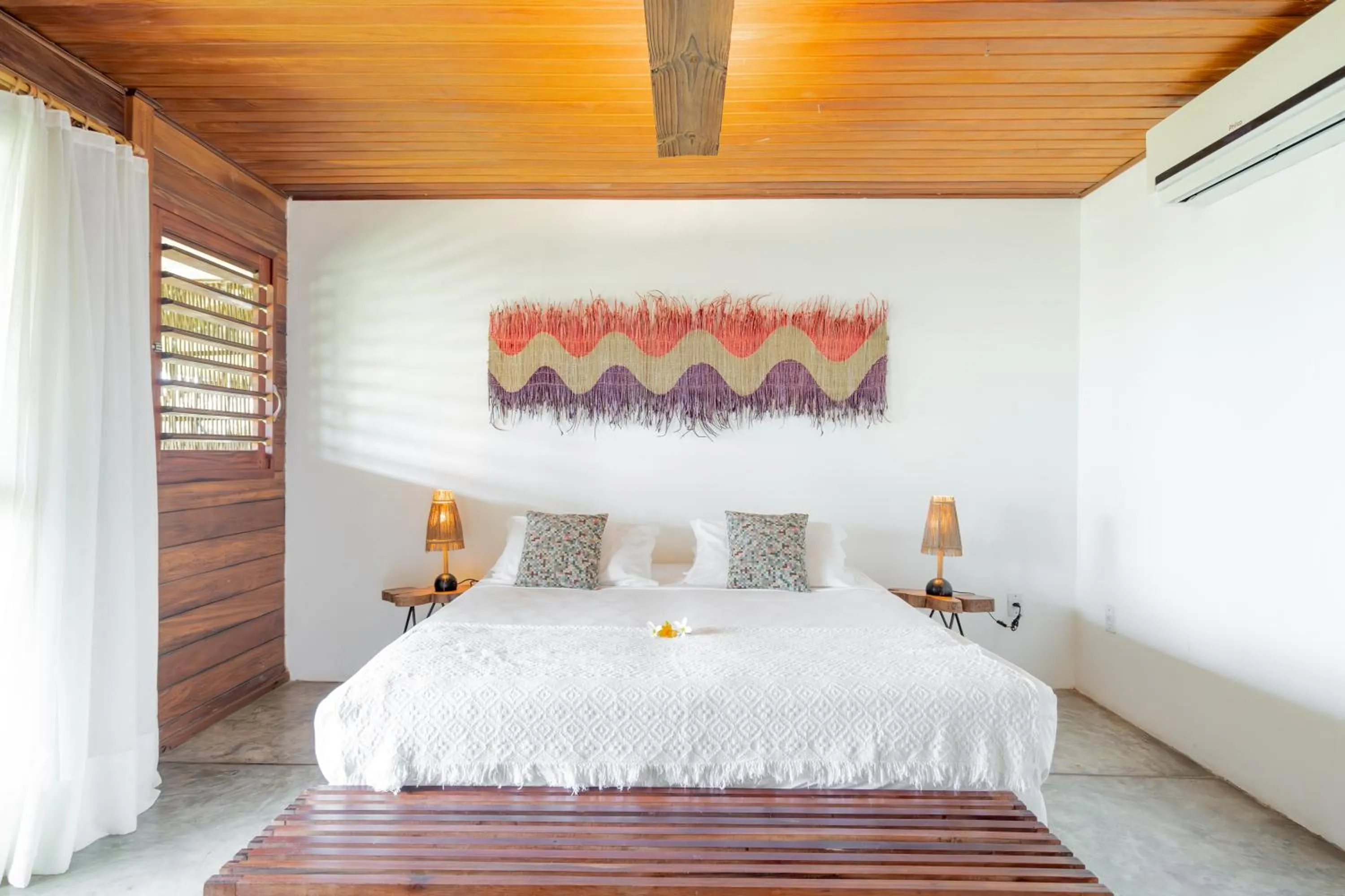 Bed in Villa Mango
