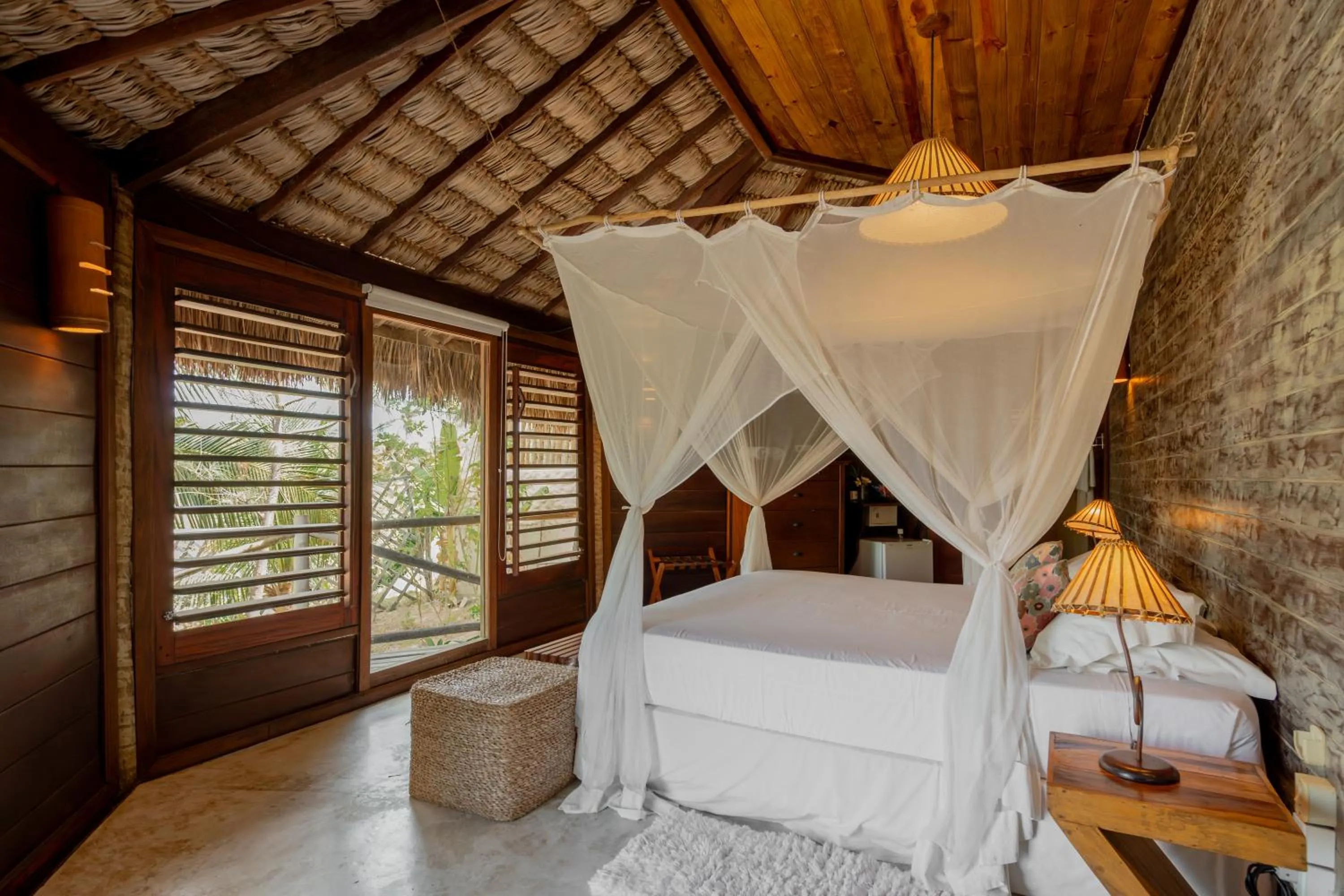 Bed in Villa Mango