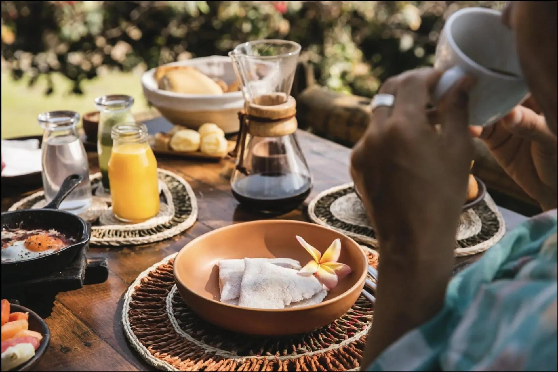 Breakfast in Villa Mango
