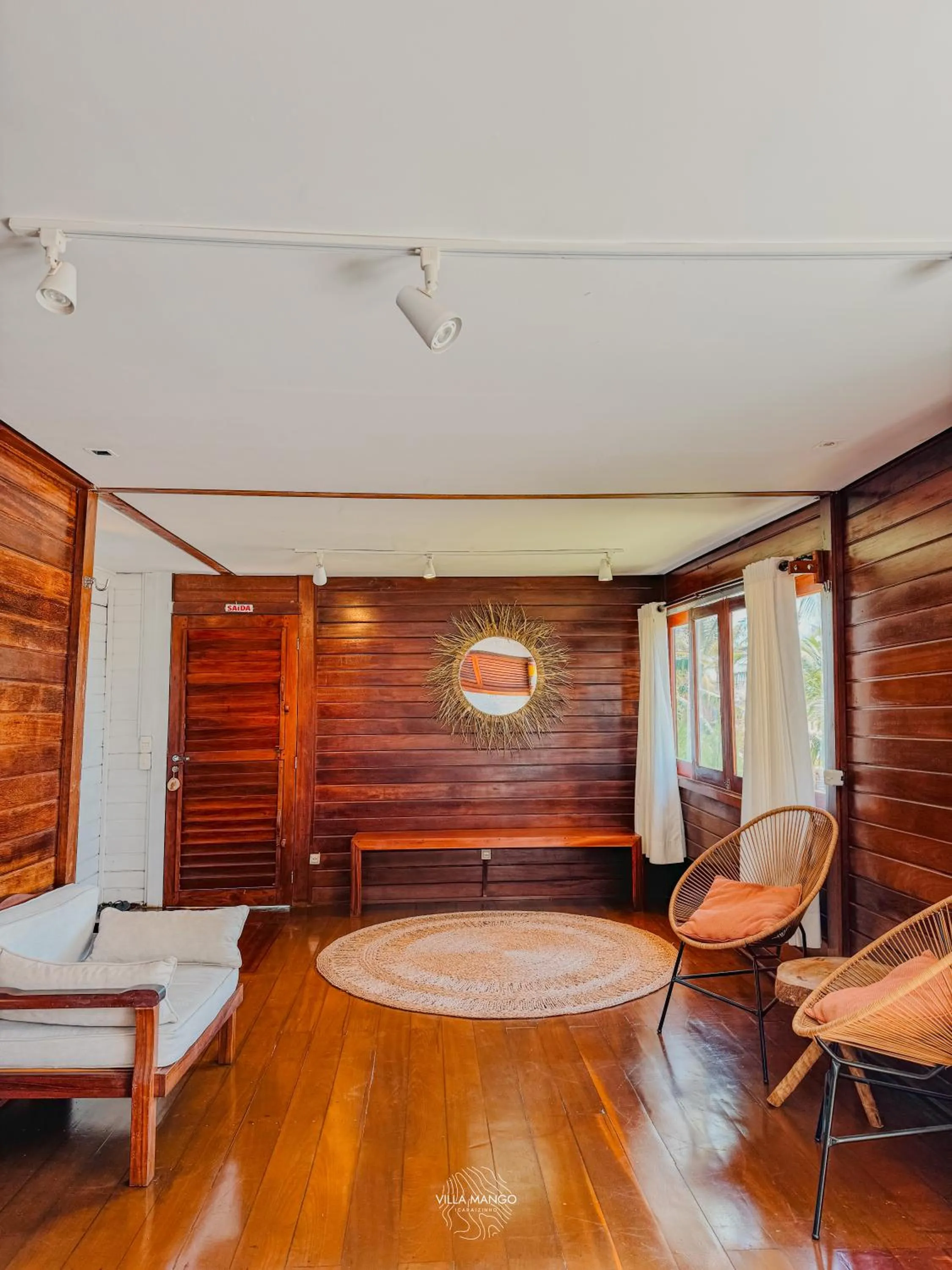 Living room in Villa Mango