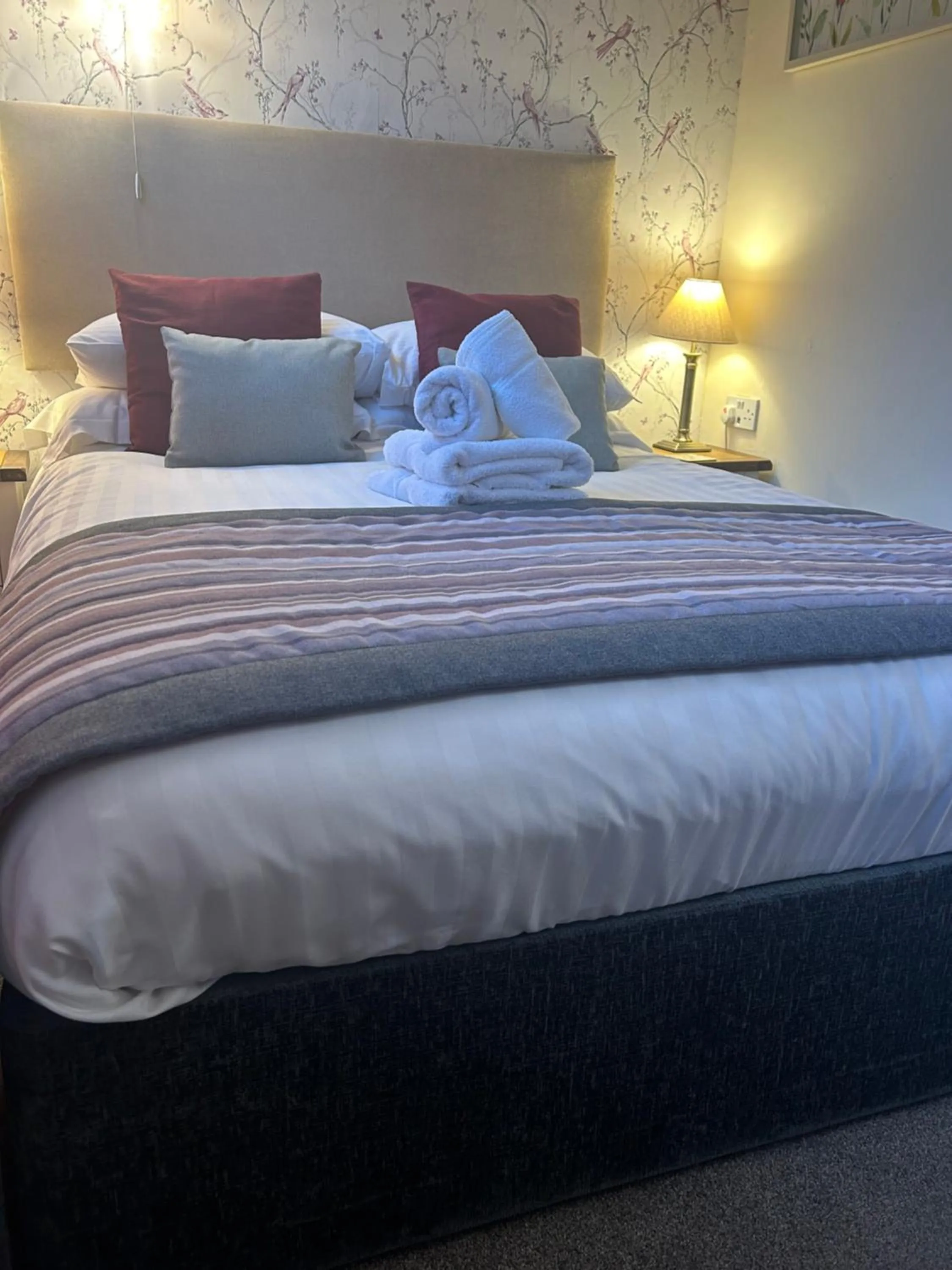 Bed in Melbourne Guest House