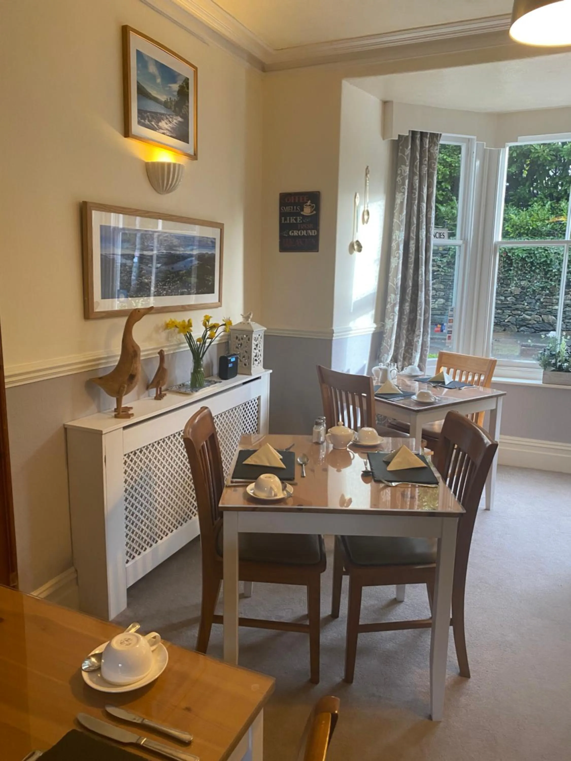 Dining area in Melbourne Guest House