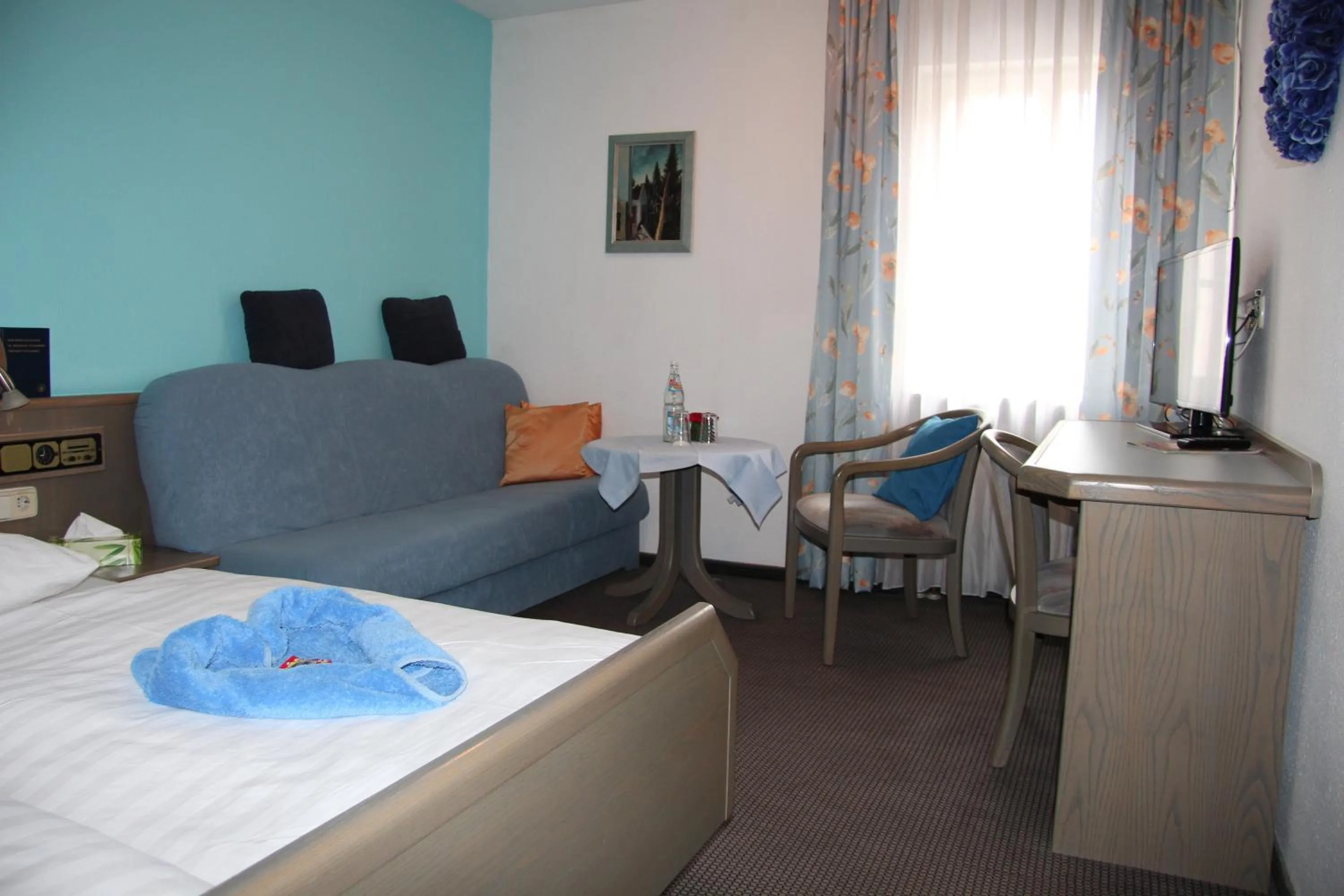 Bed in Hotel am Schloss Neuenstein