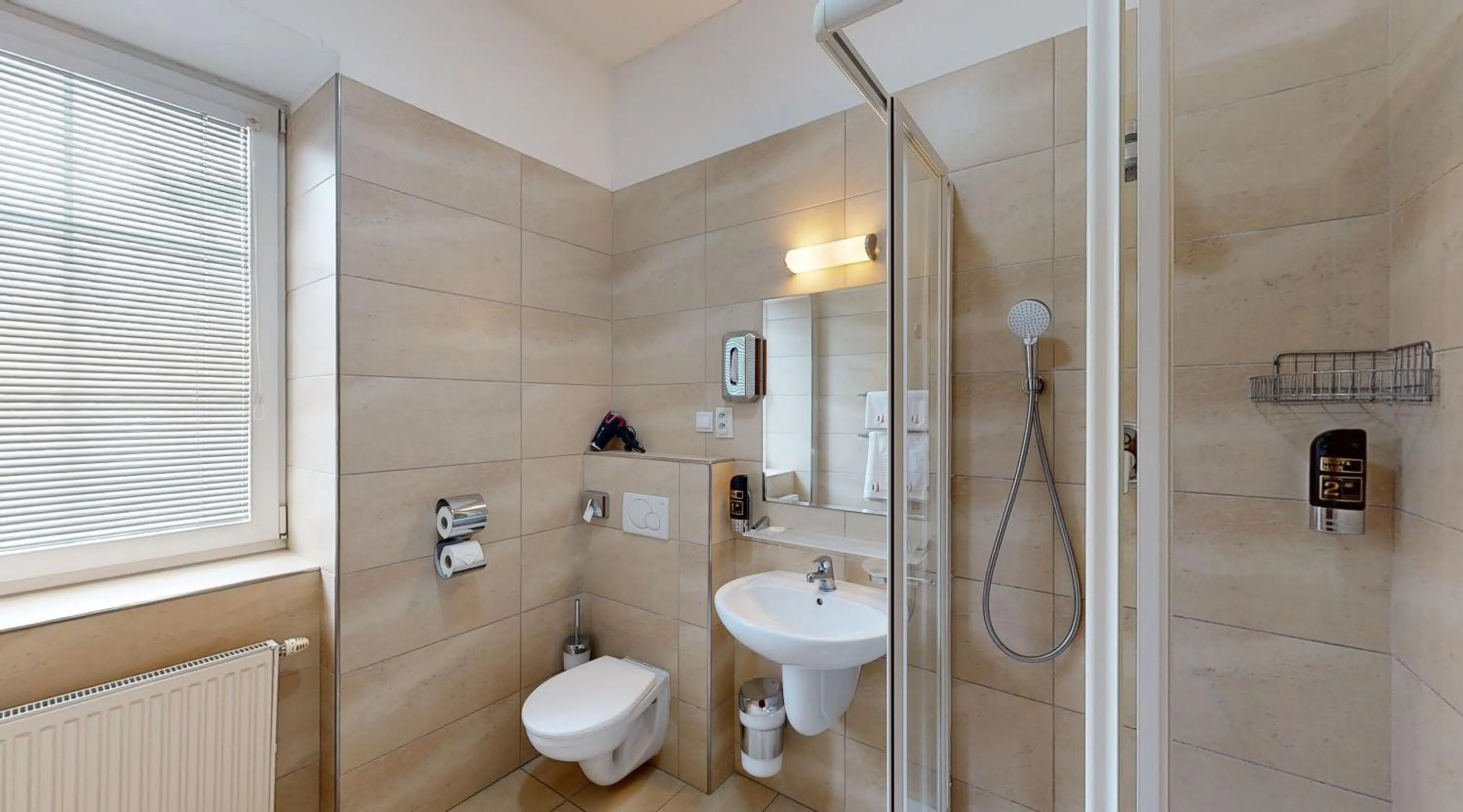 Bathroom in Apex Hotel