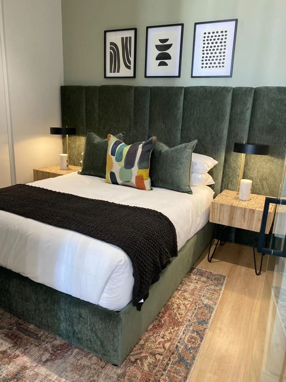 Bed in Executive Apartment at Ellipse Waterfall