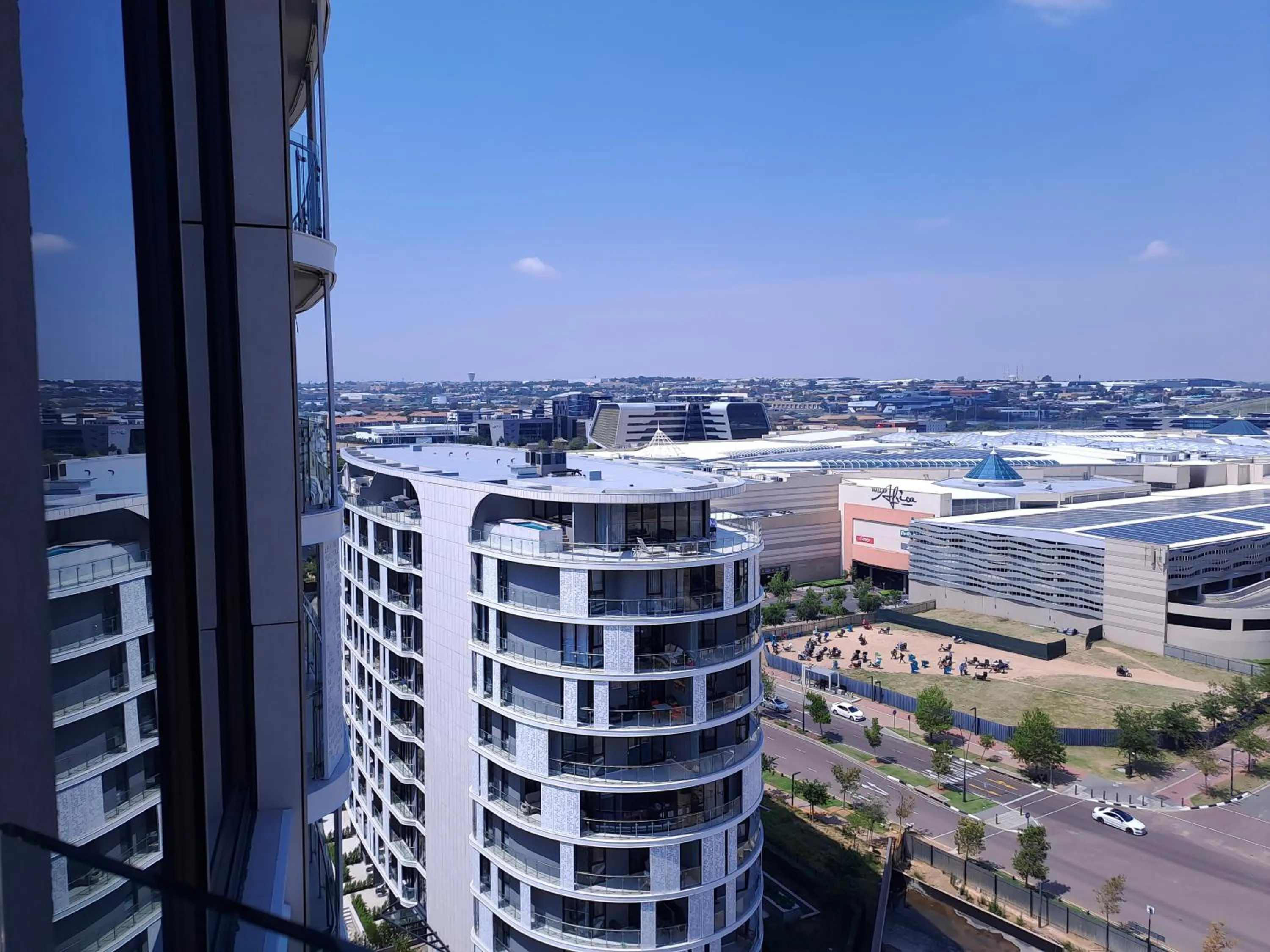 View (from property/room) in Executive Apartment at Ellipse Waterfall