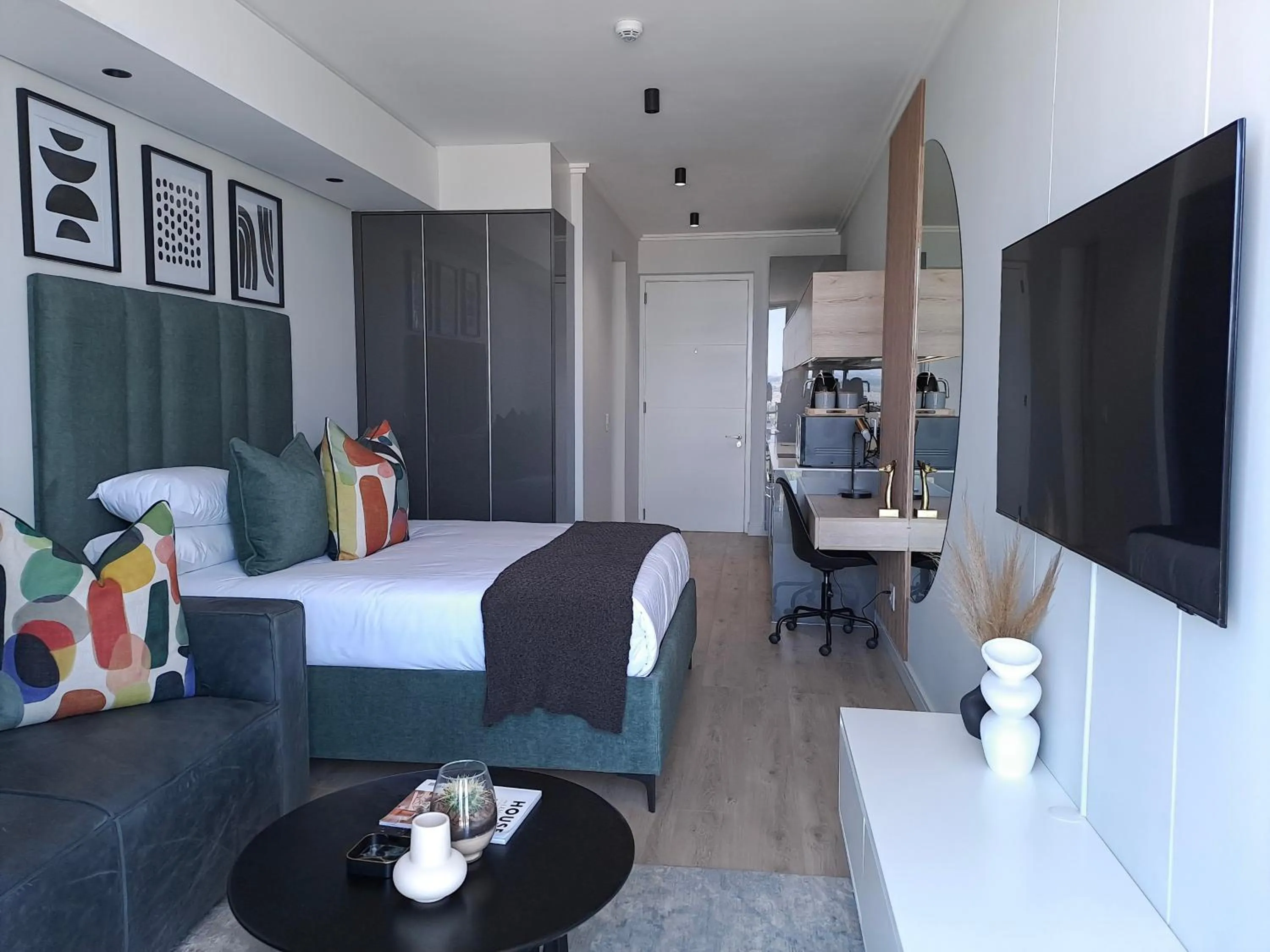 Bed in Executive Apartment at Ellipse Waterfall