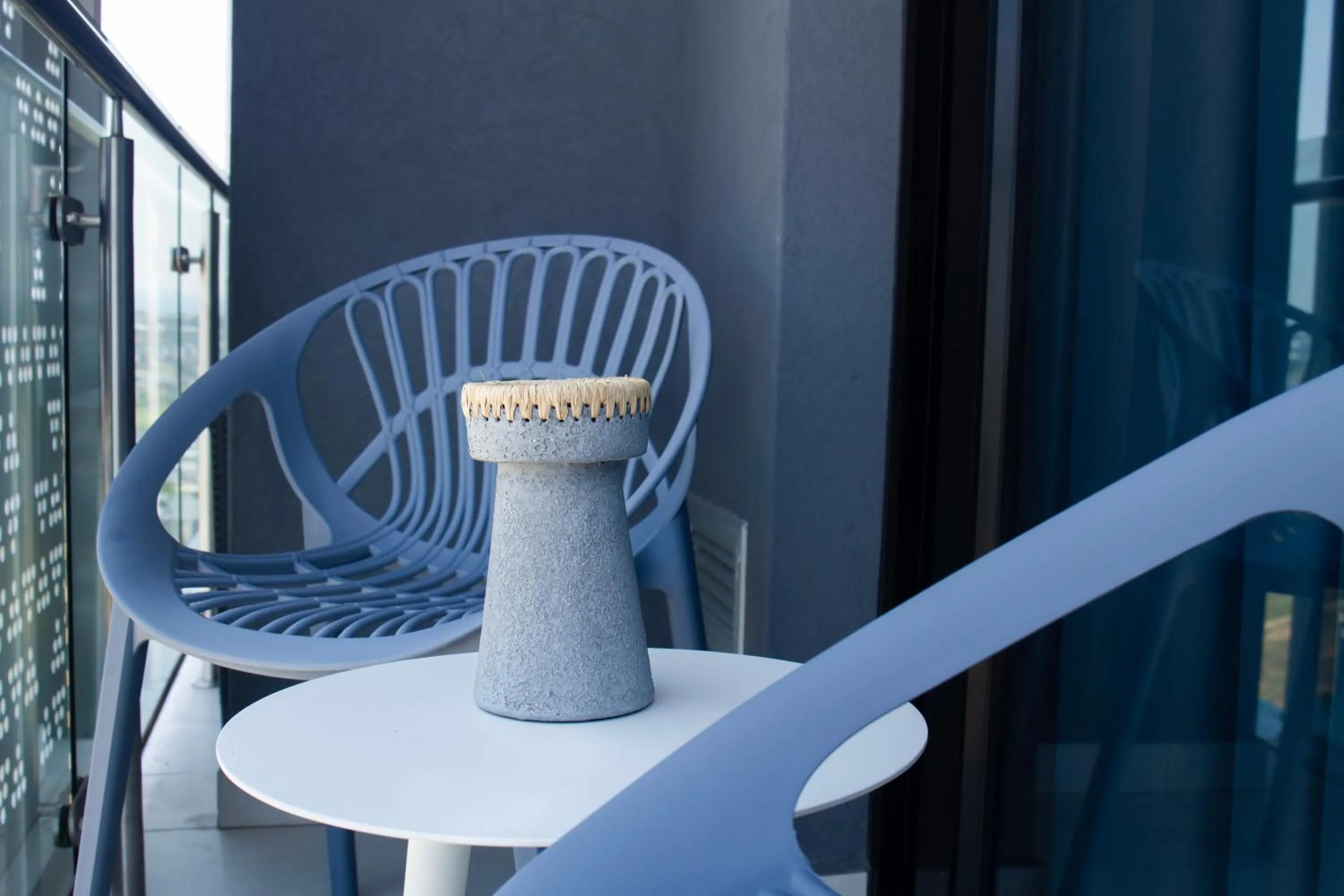 Patio in Executive Apartment at Ellipse Waterfall