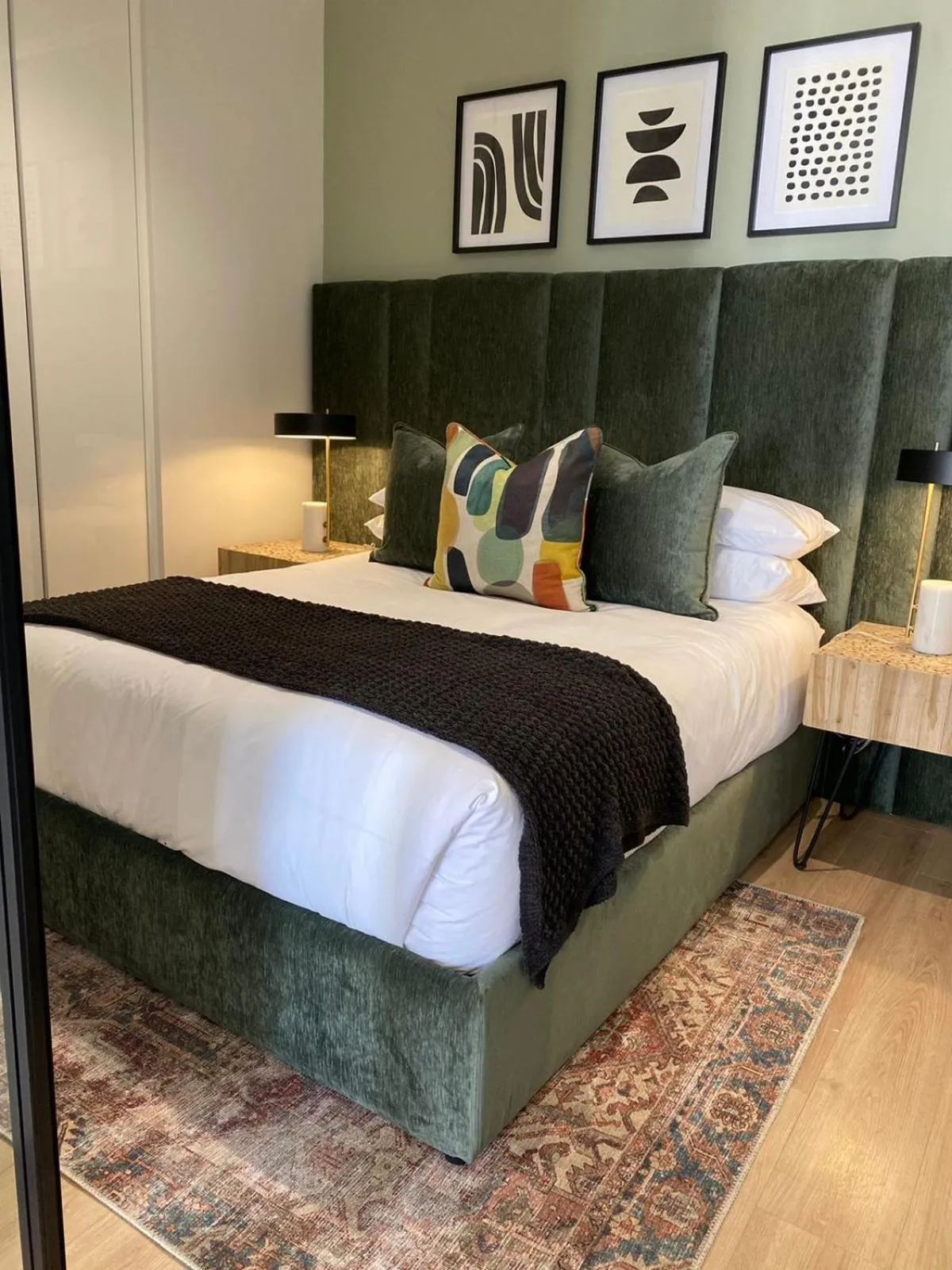 Bed in Executive Apartment at Ellipse Waterfall