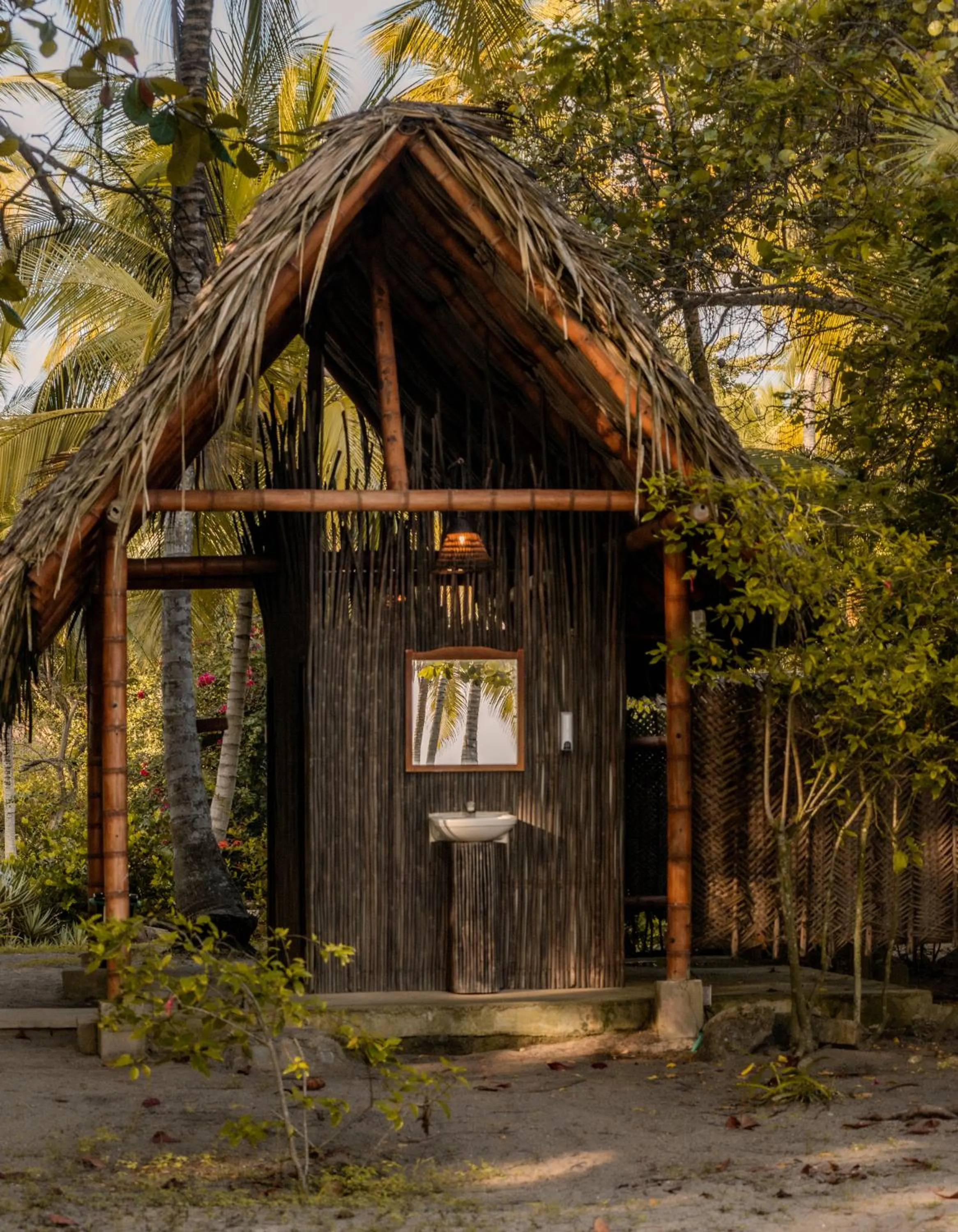 Public Bath in Santuario Playa Bonita
