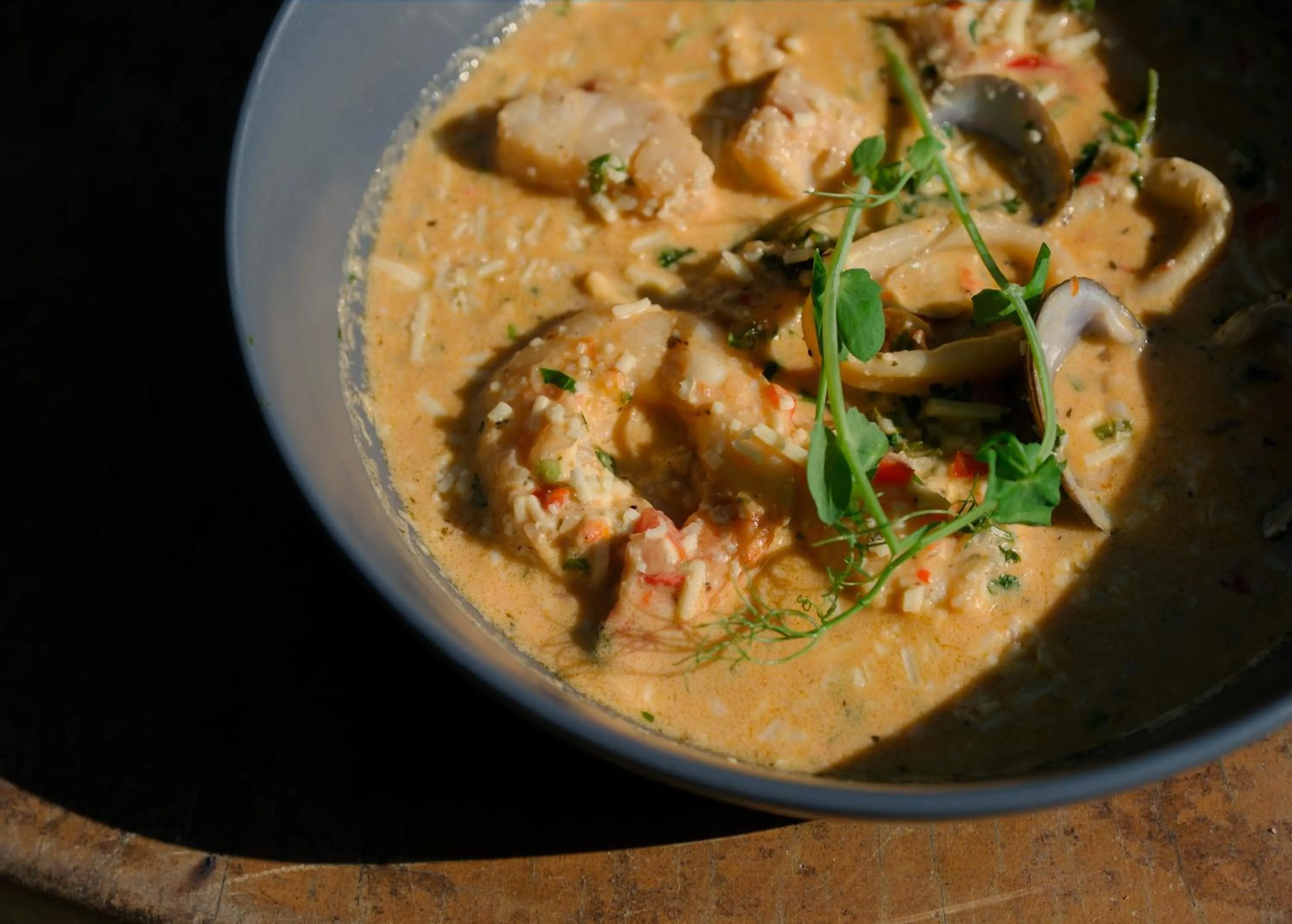 Food in Santuario Playa Bonita