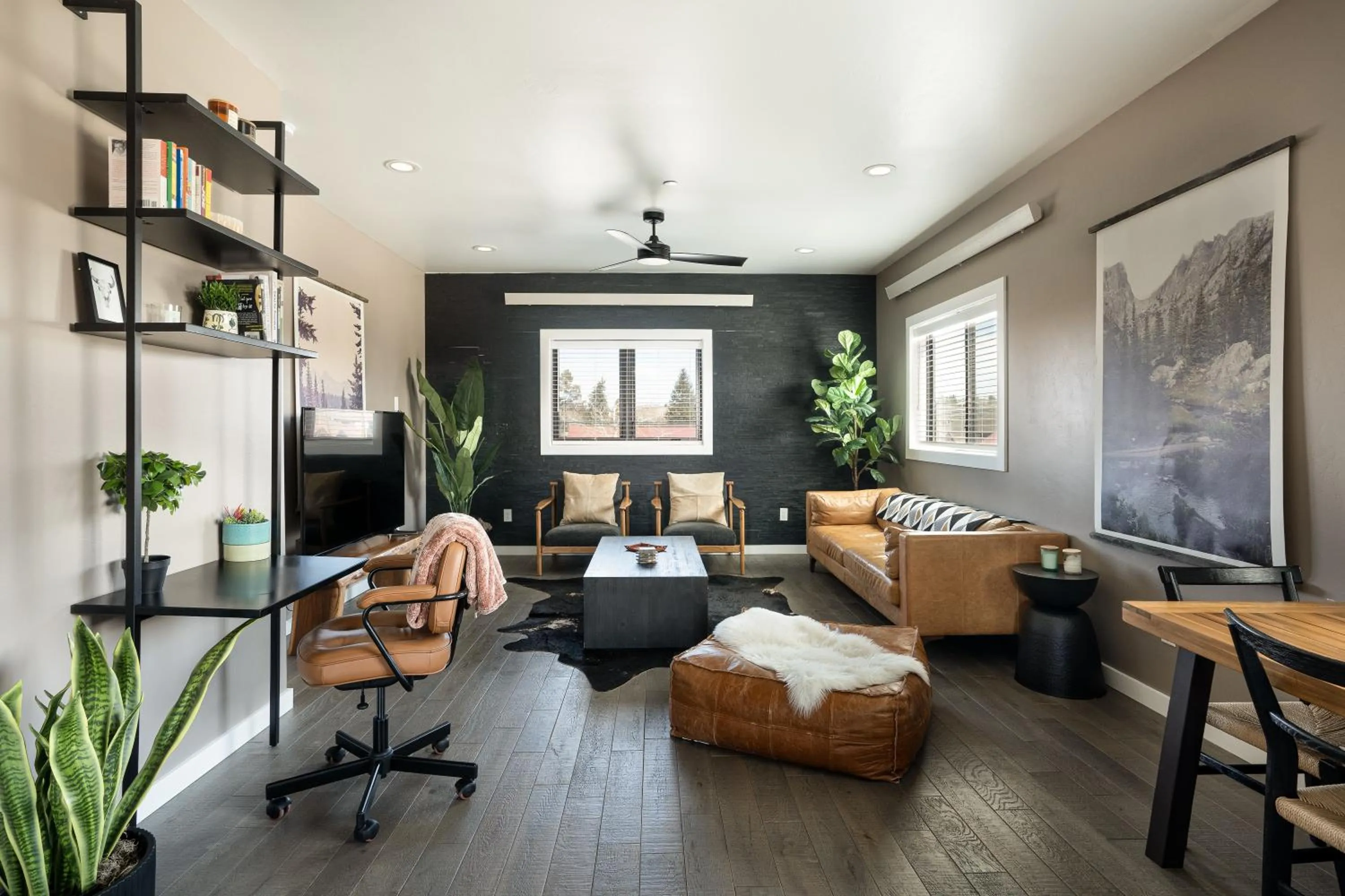 Living room in Wallace BNB