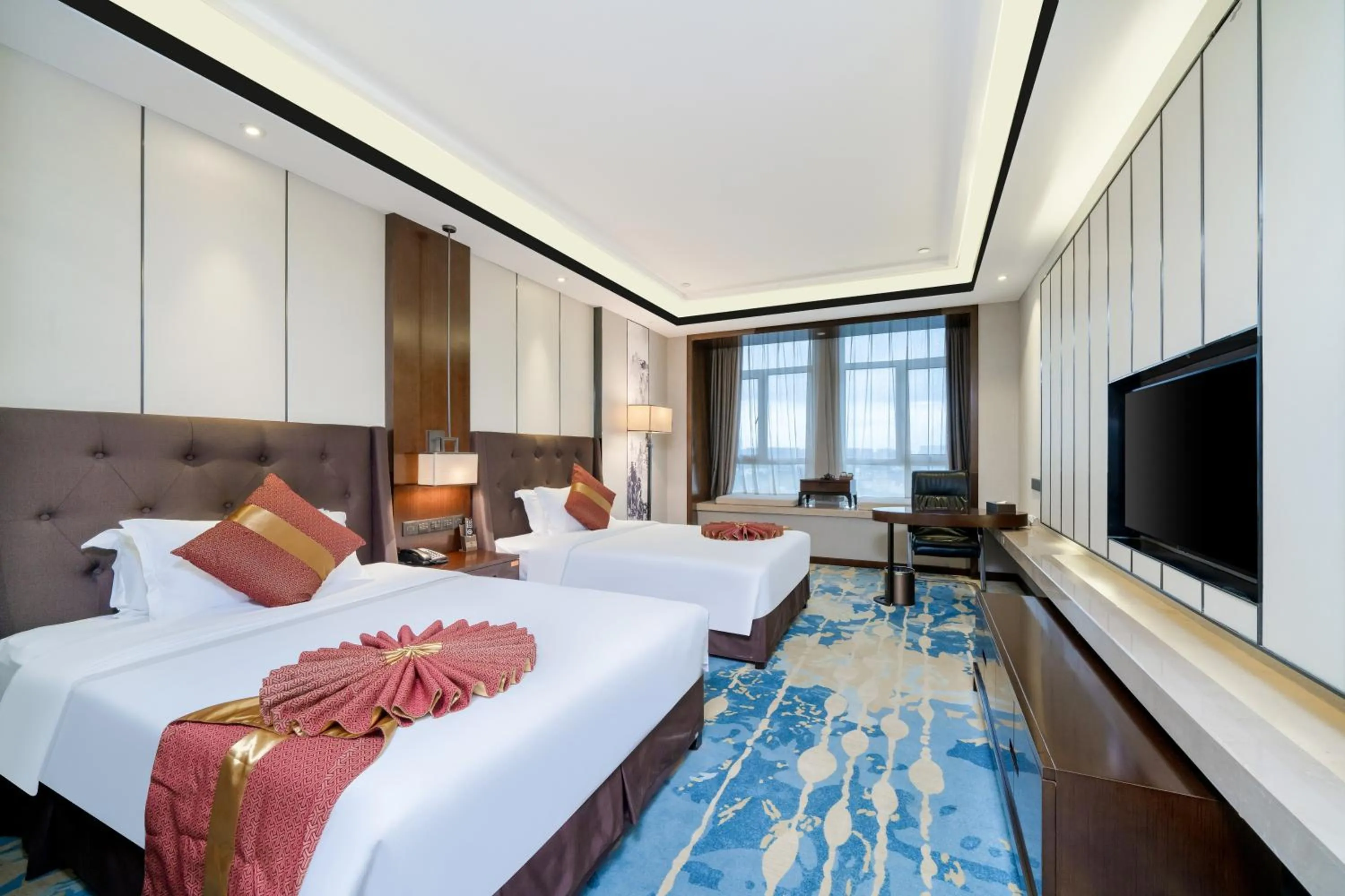 Bed in ME Yinhe International Hotel