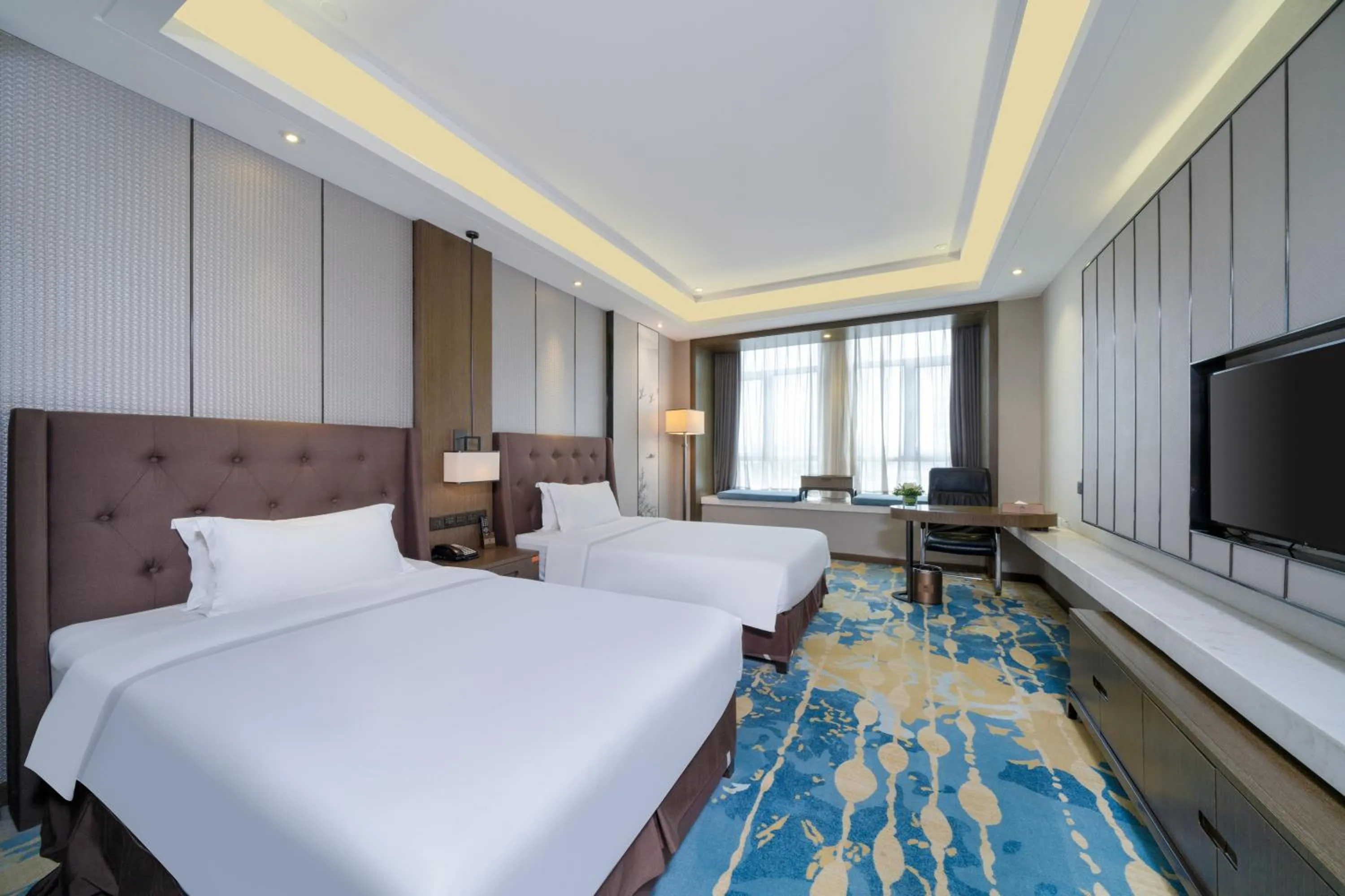 Bed in ME Yinhe International Hotel