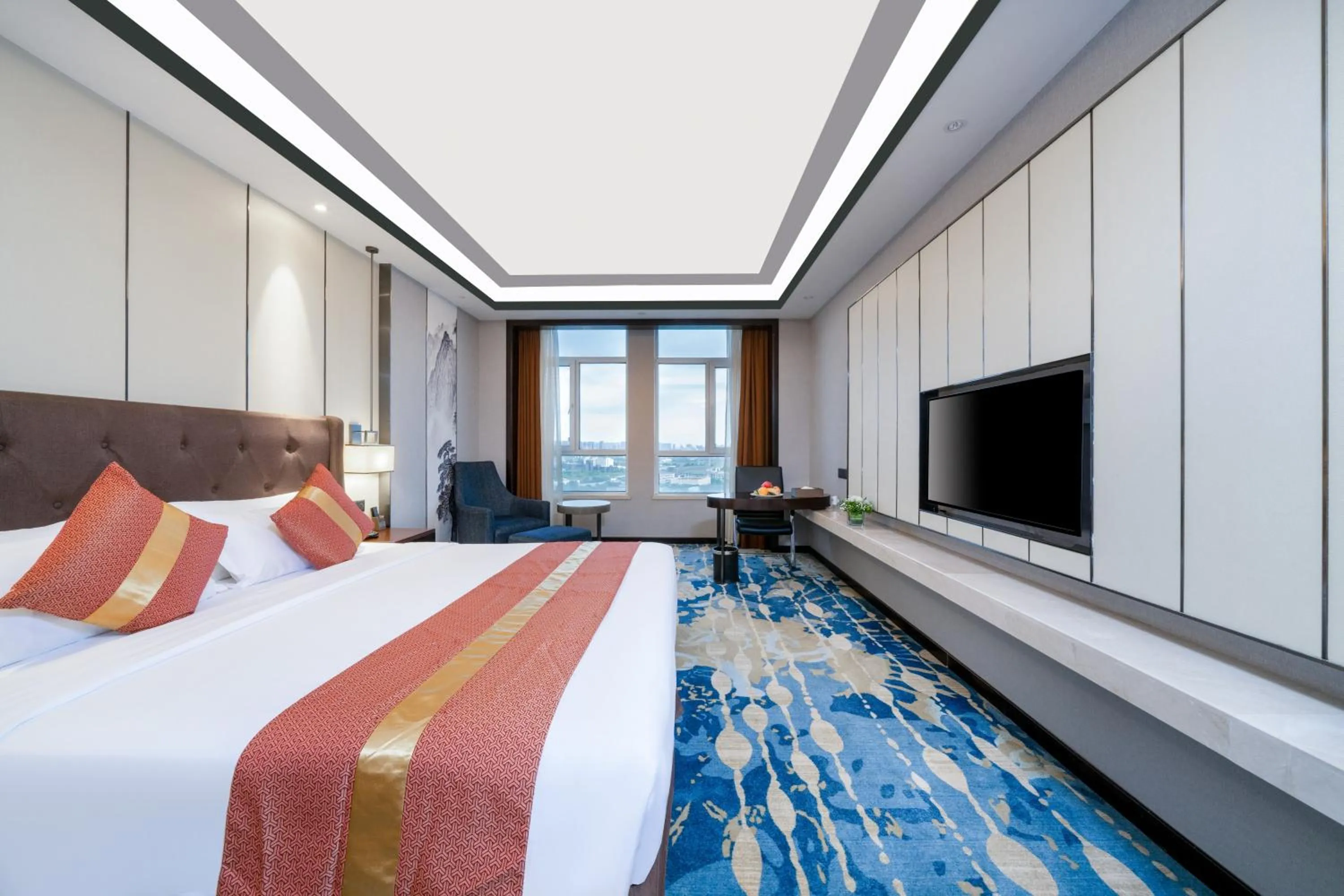 Bed in ME Yinhe International Hotel