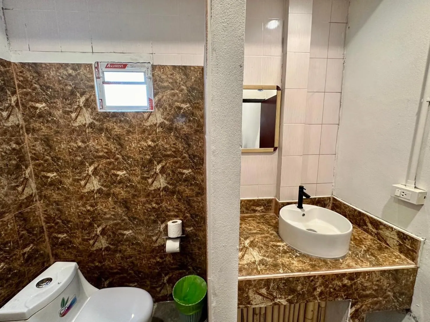 Bathroom in The Sea Resort Haad Rin