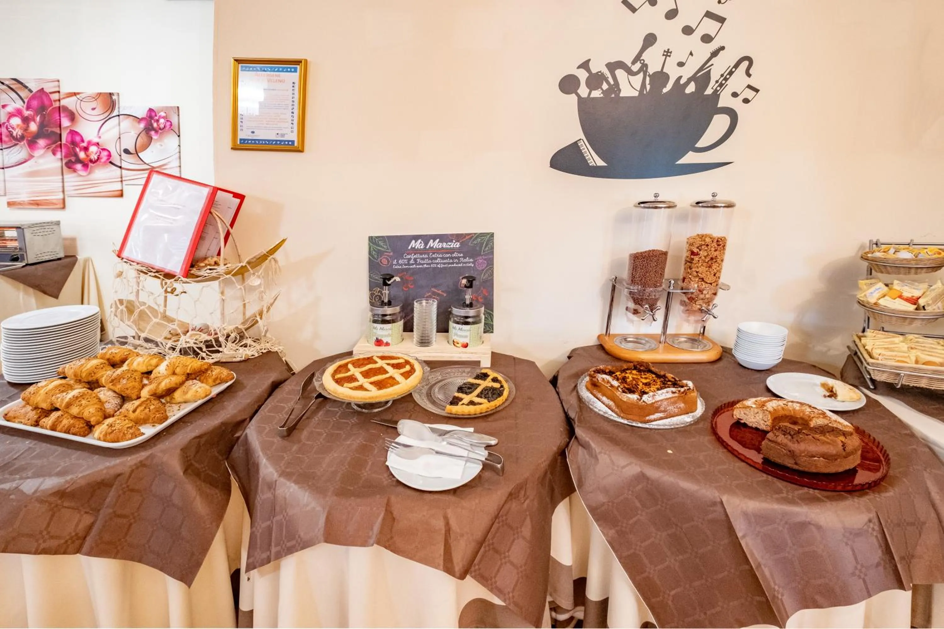 Breakfast in Hotel Principe