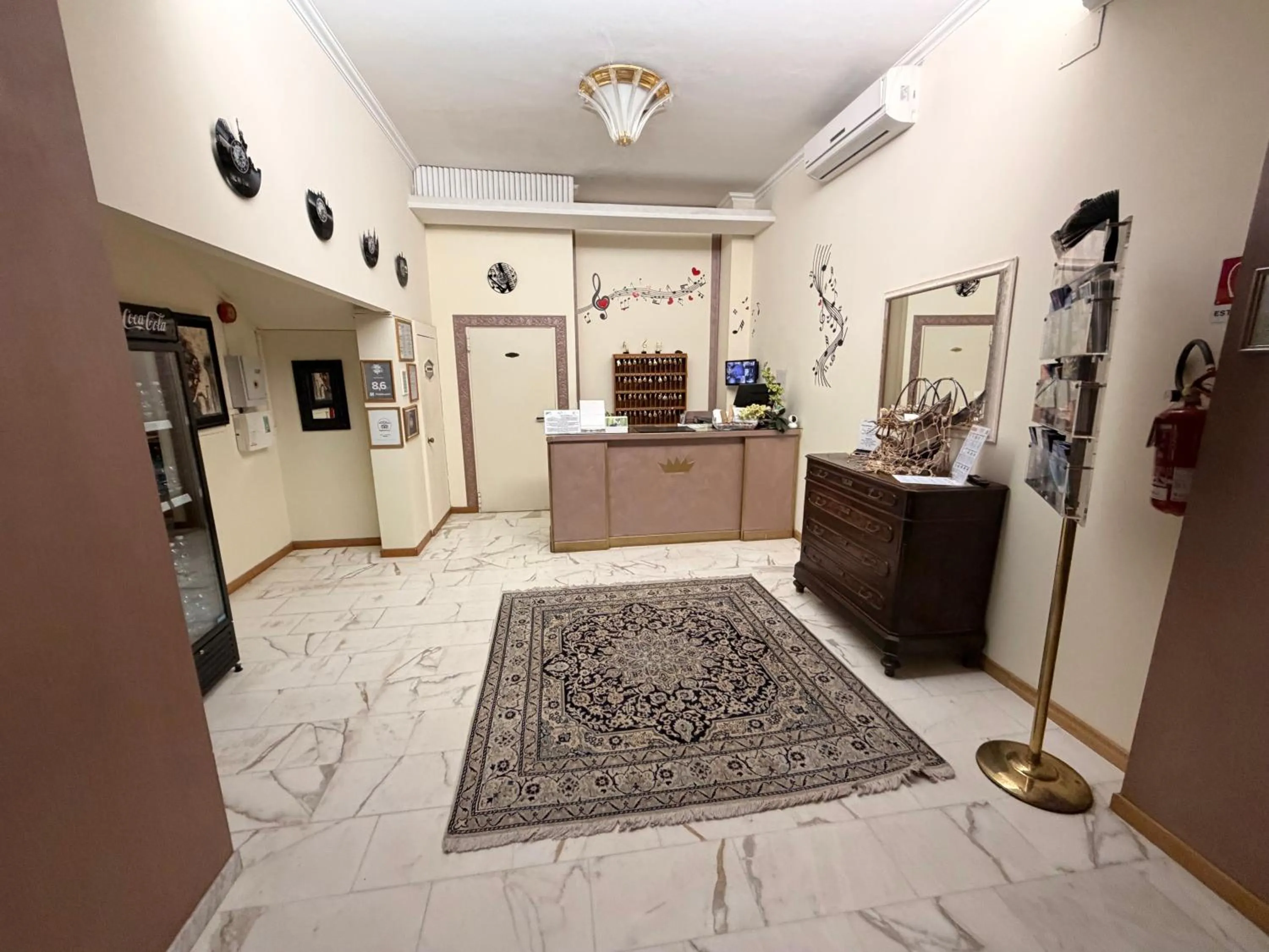 Lobby or reception in Hotel Principe