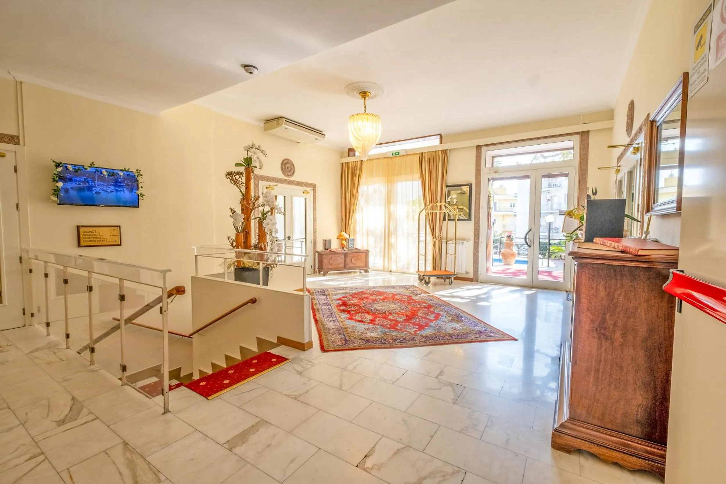 Lobby or reception in Hotel Principe