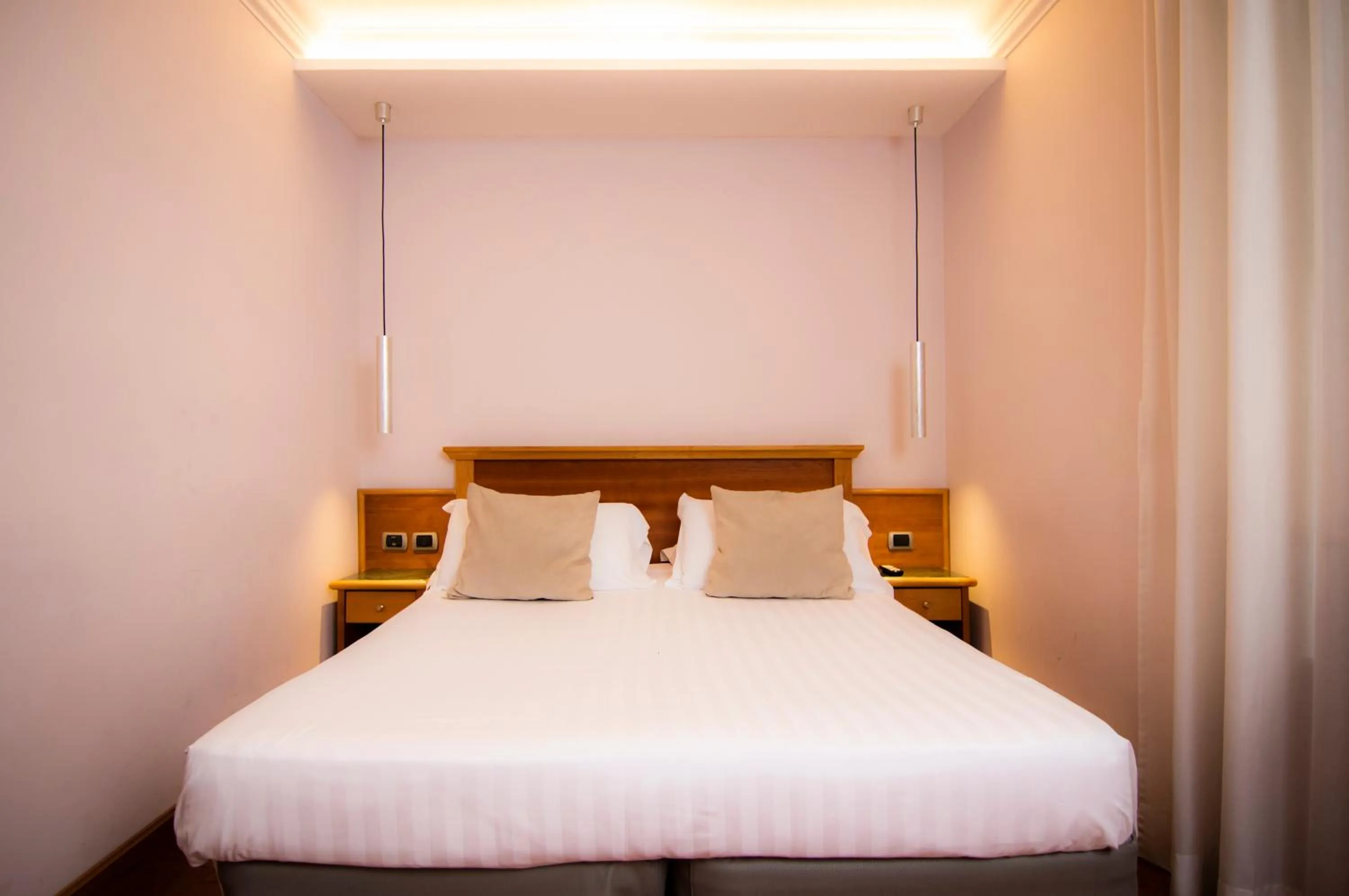 Bed in Hotel Giolli Nazionale