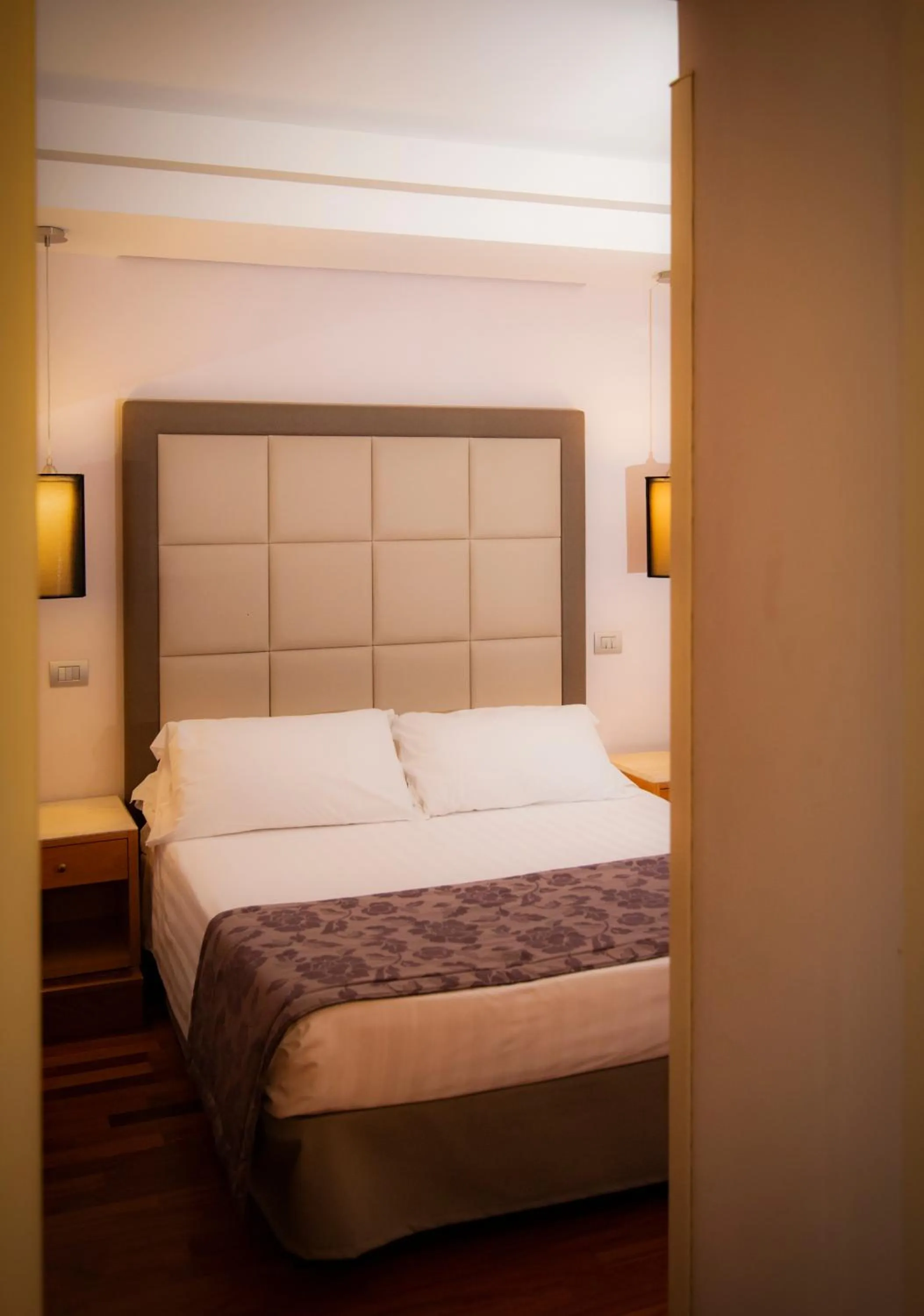 Bedroom, Bed in Hotel Giolli Nazionale