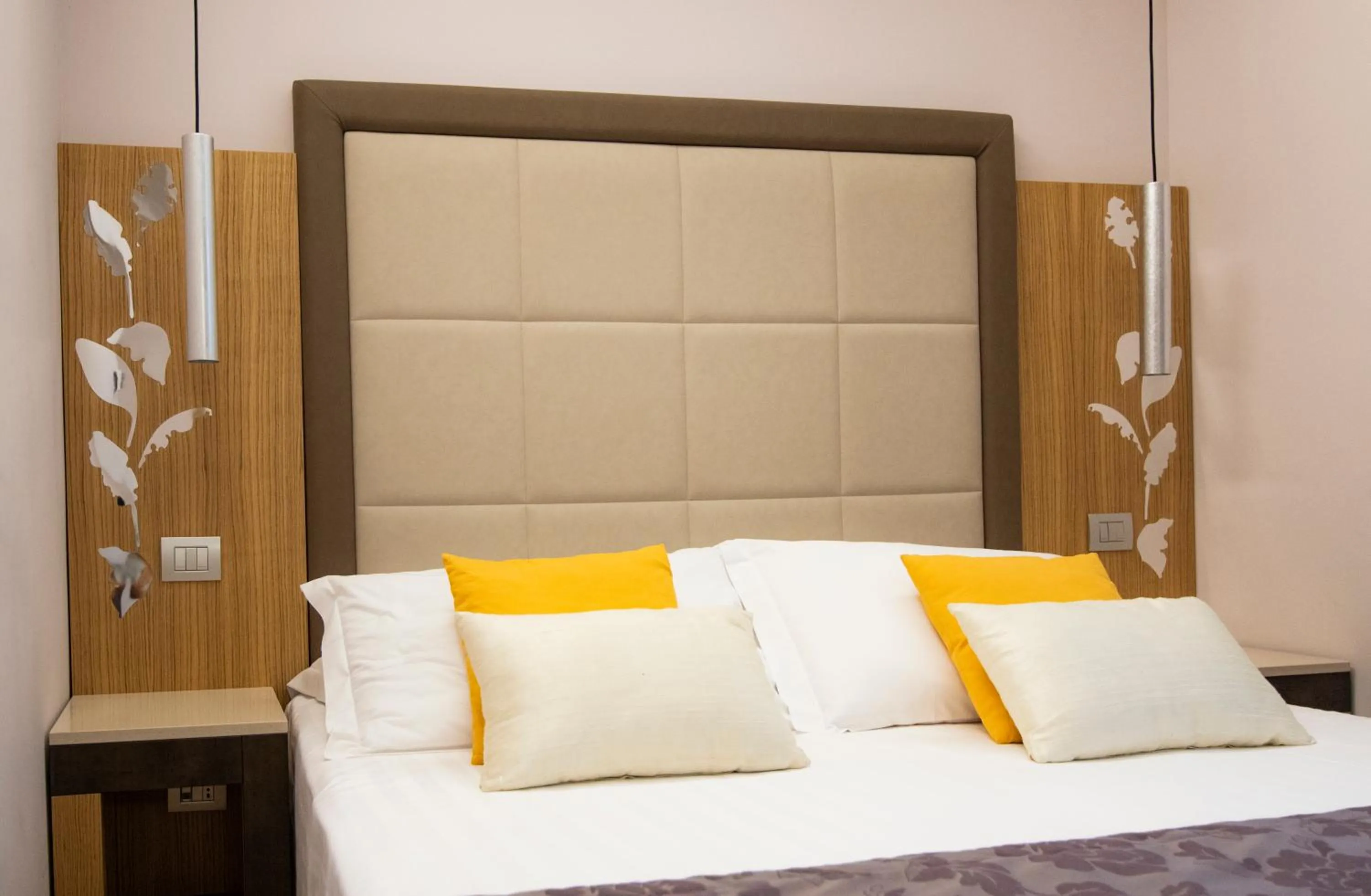 Bed in Hotel Giolli Nazionale