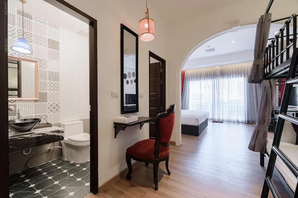 Seating area, Bed in Sabai Hotel Aonang