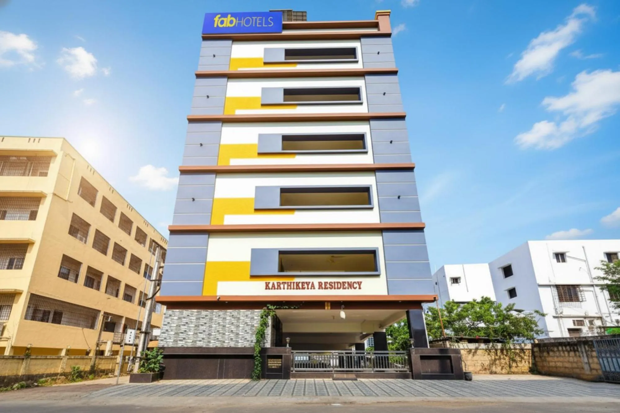 Property building in FabHotel Karthikeya Residency - Tirupati Bus Stand - 900m